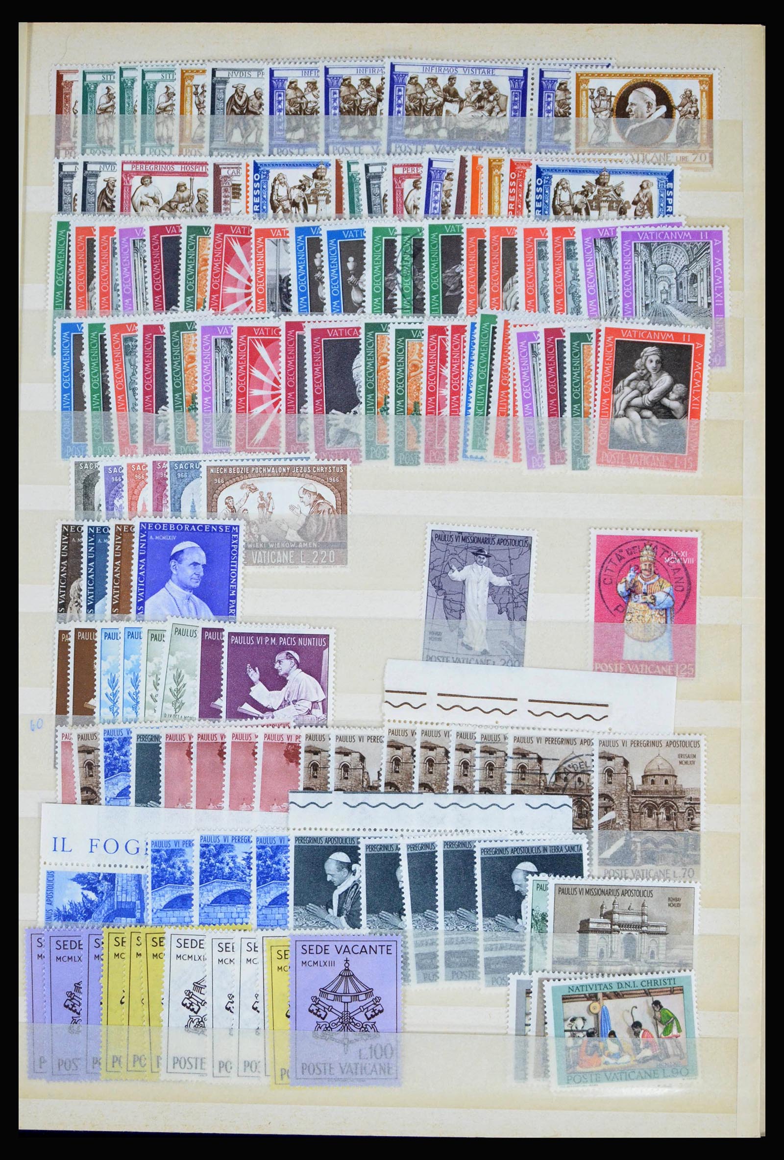 40242 0005 - Postzegelverzameling 40242 Vaticaan/San Marino 1877-2000.