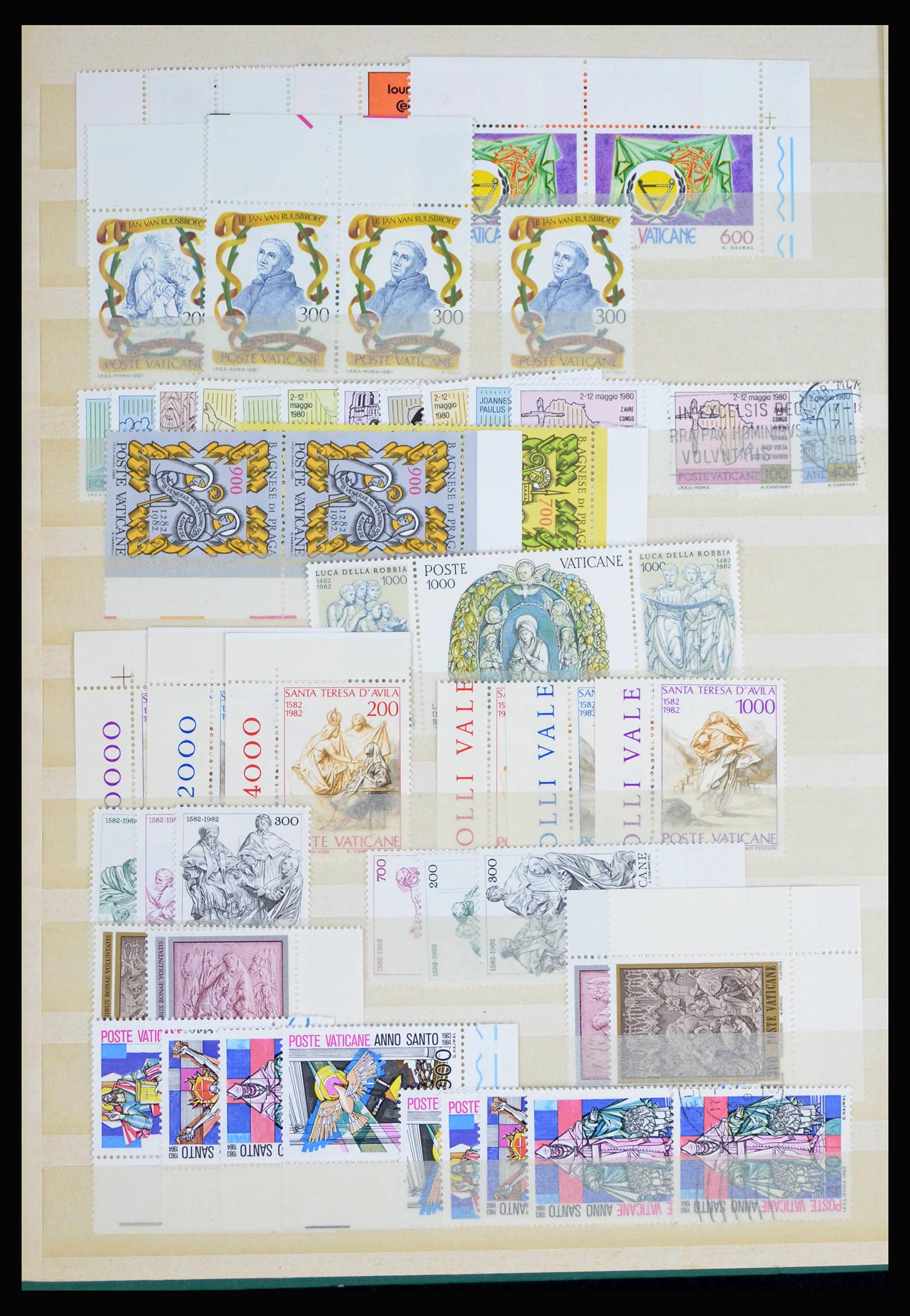 40242 0018 - Postzegelverzameling 40242 Vaticaan/San Marino 1877-2000.