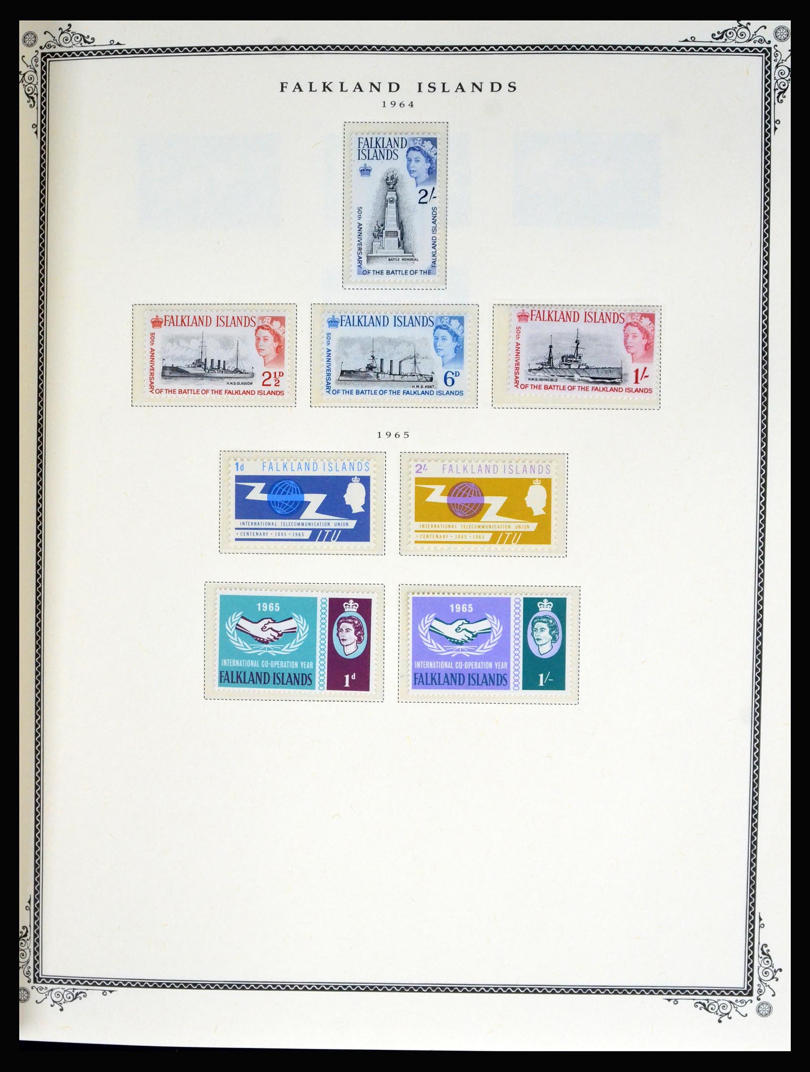 40247 0004 - Postzegelverzameling 40247 Engelse koloniën 1953-2006.