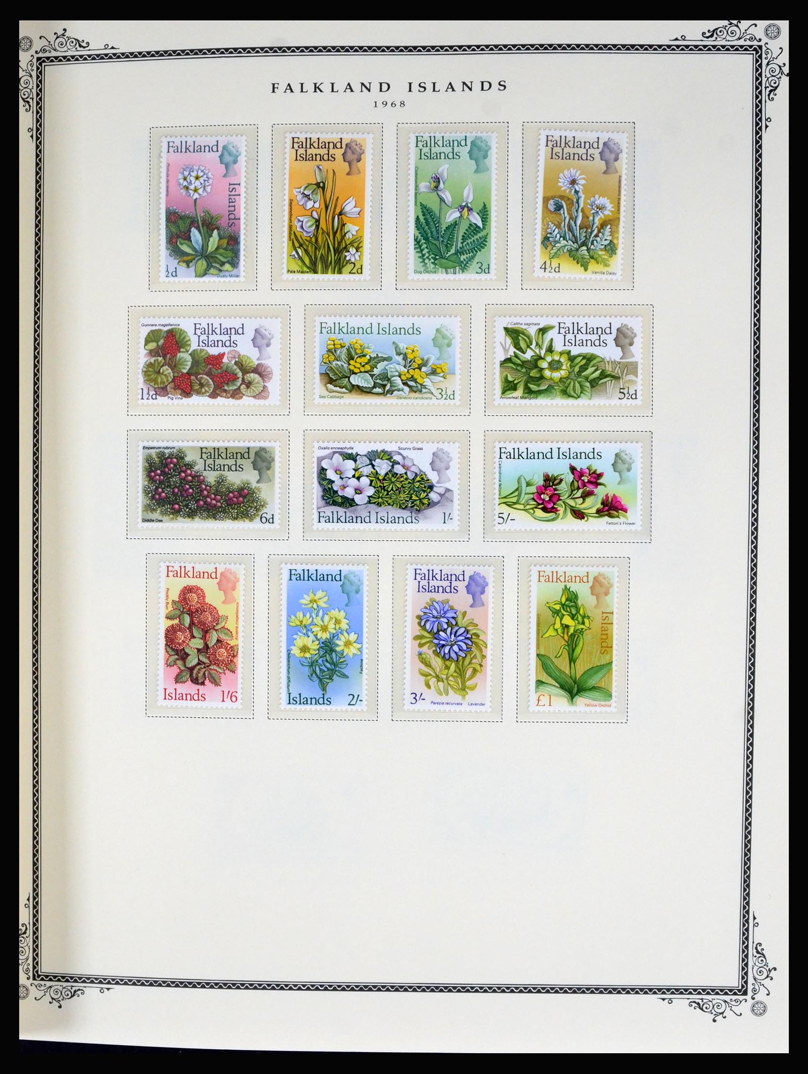 40247 0007 - Postzegelverzameling 40247 Engelse koloniën 1953-2006.