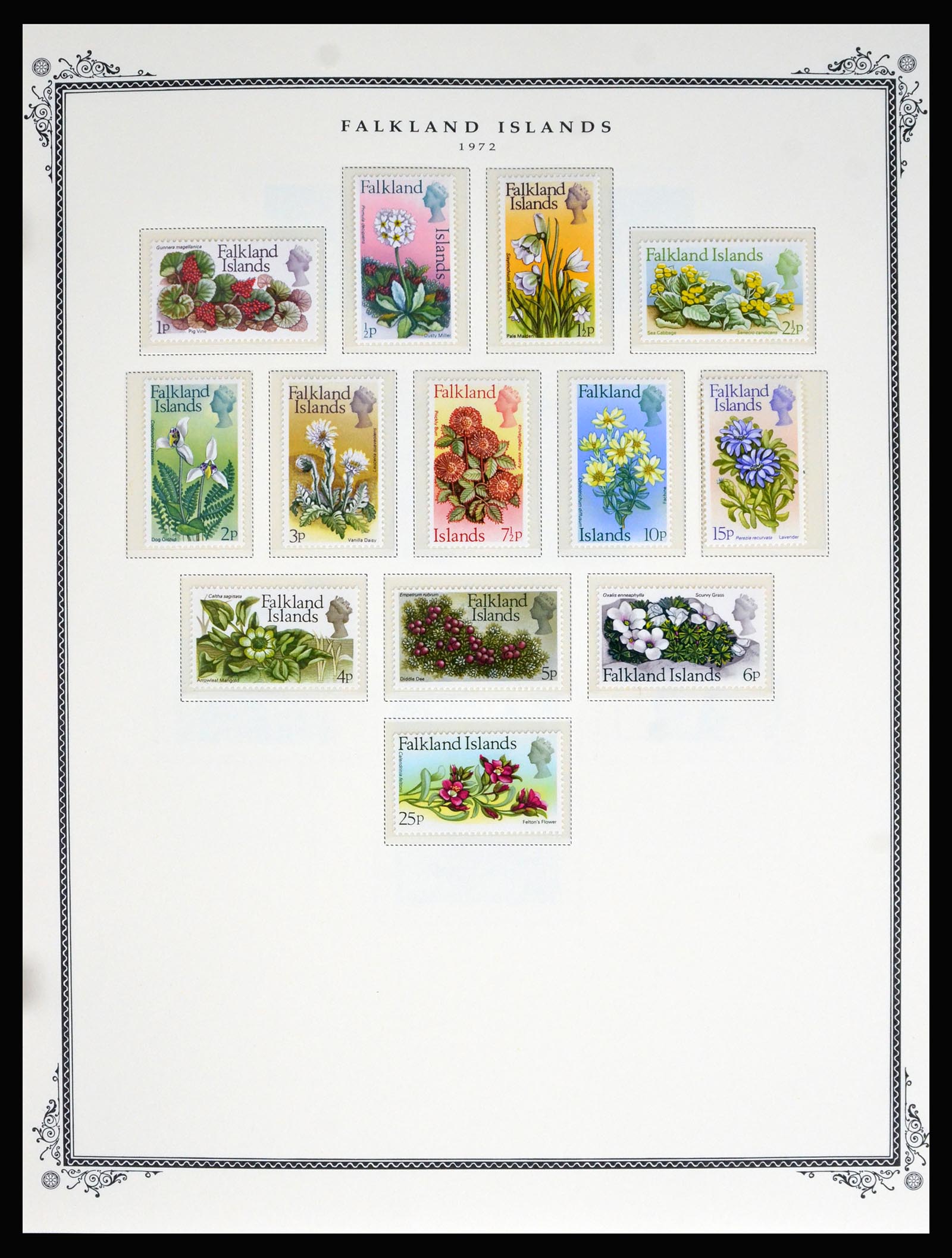 40247 0010 - Postzegelverzameling 40247 Engelse koloniën 1953-2006.