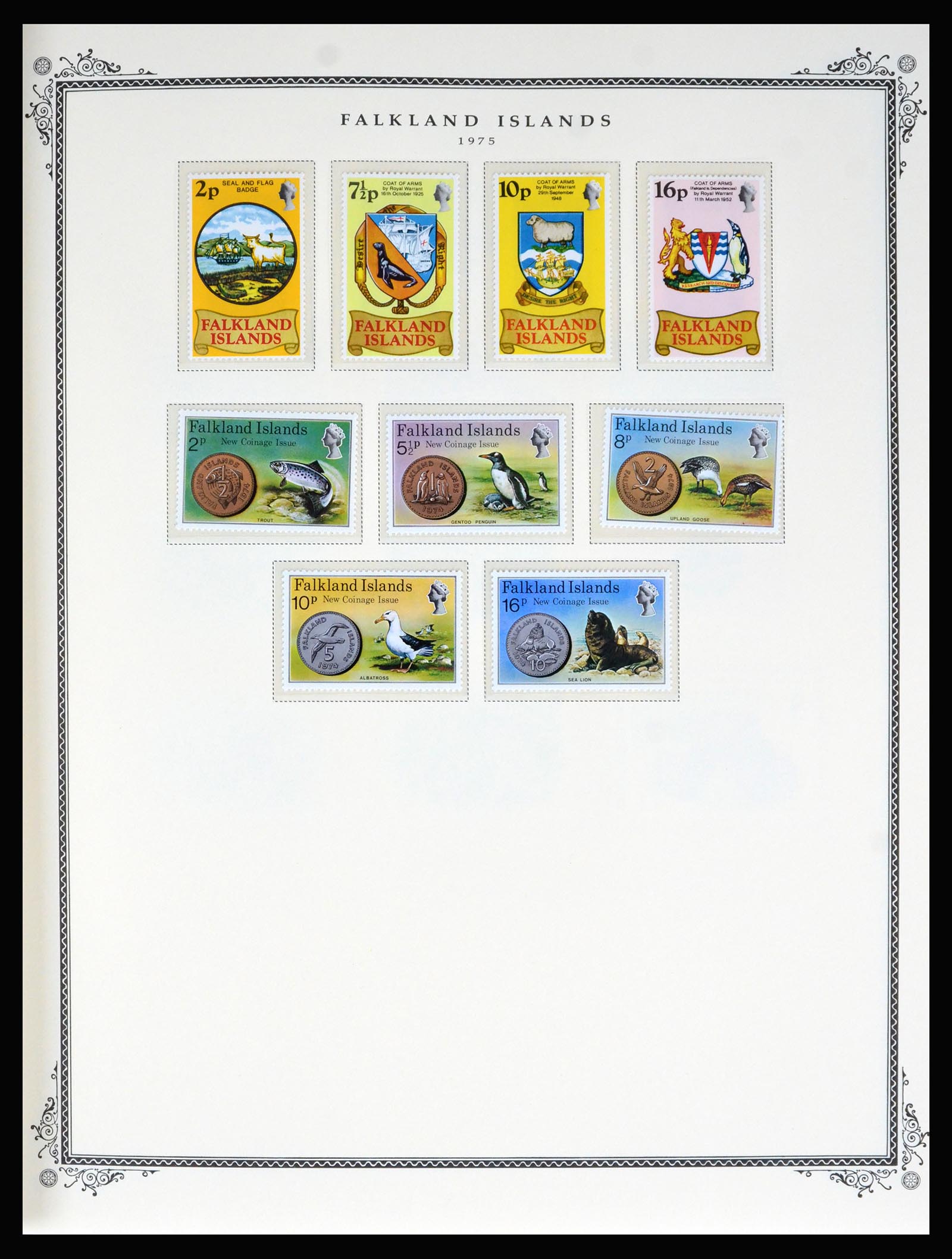 40247 0014 - Postzegelverzameling 40247 Engelse koloniën 1953-2006.