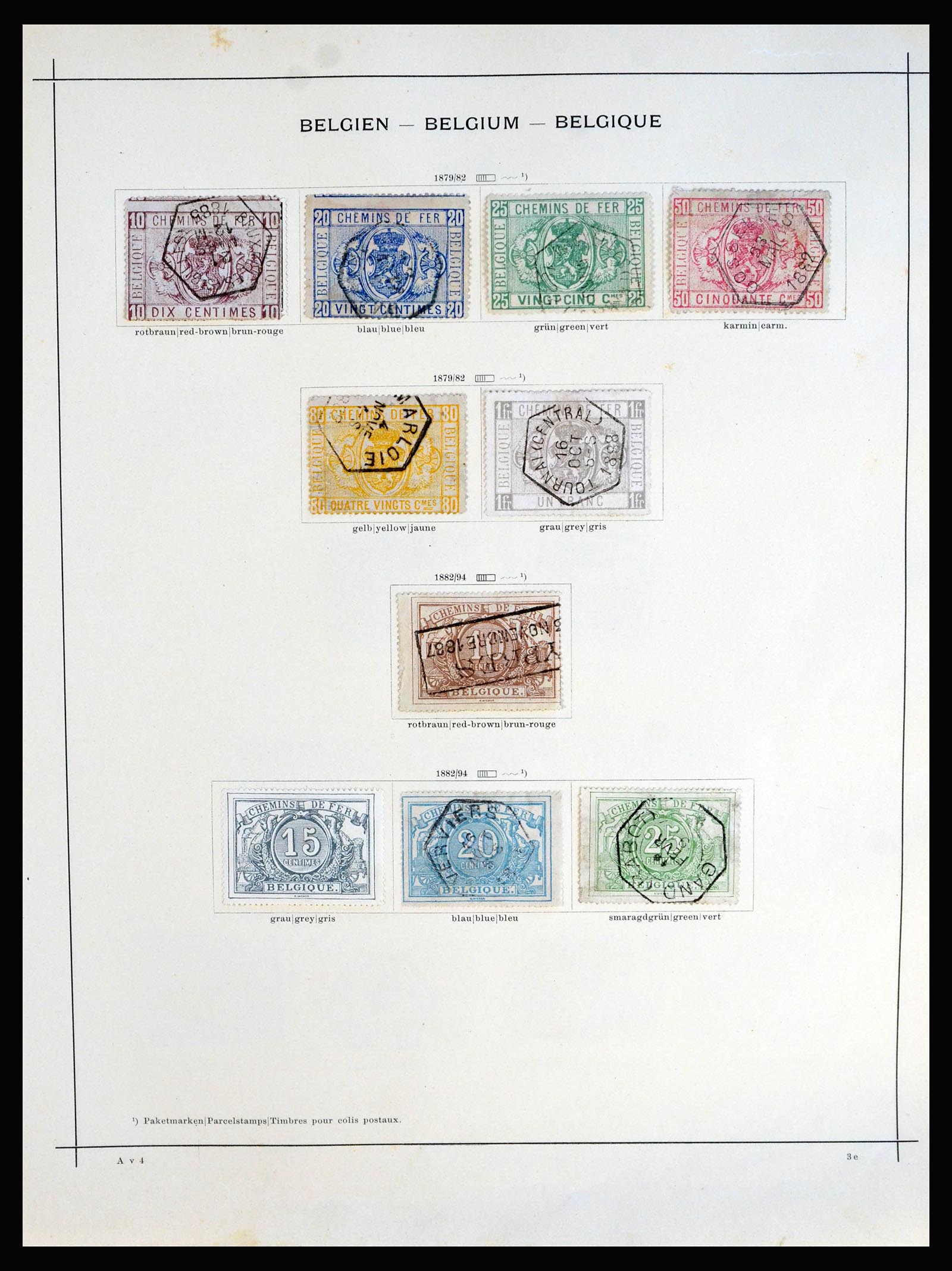 40249 0011 - Postzegelverzameling 40249 Wereld 1850-1910.