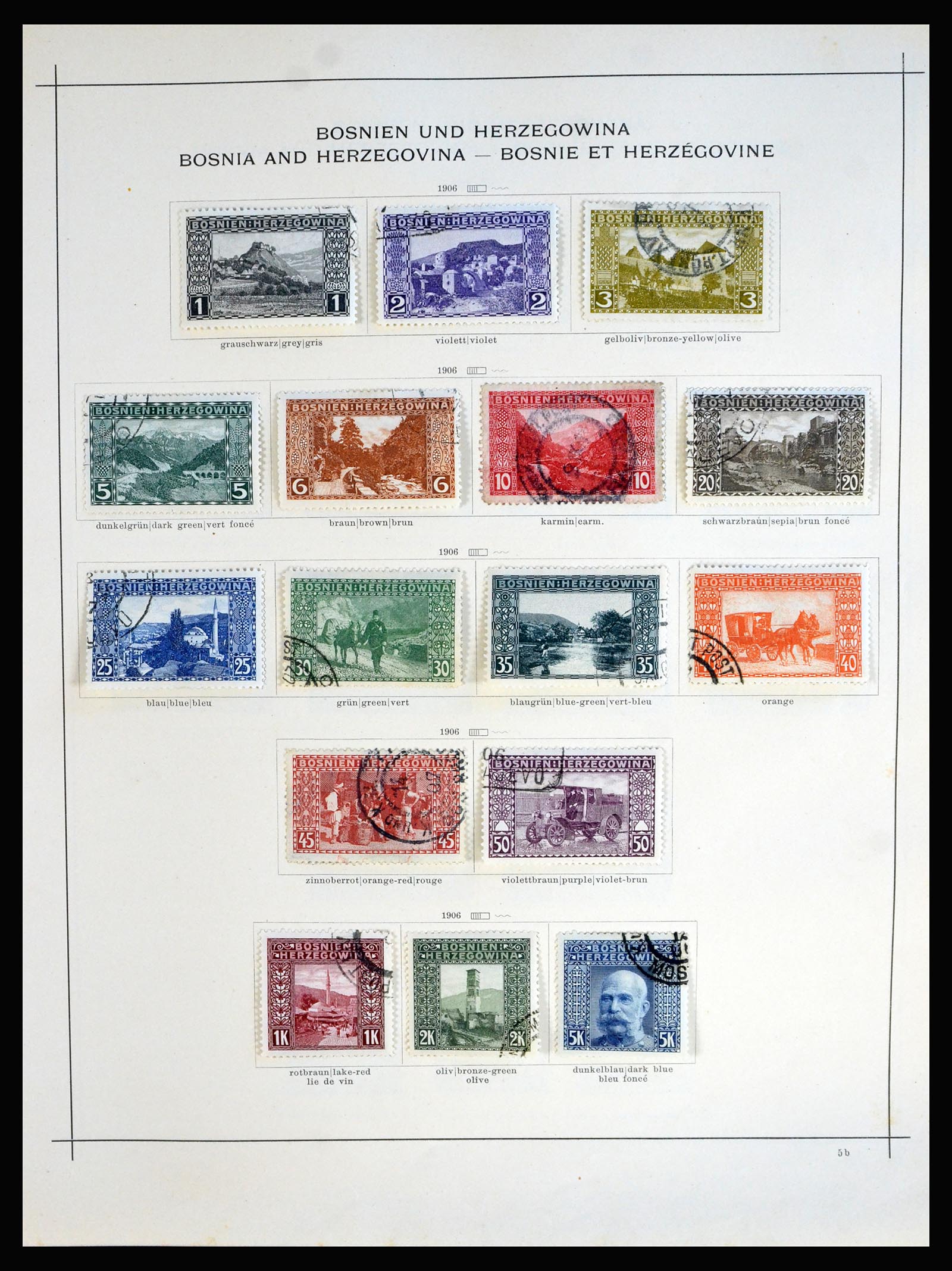 40249 0016 - Postzegelverzameling 40249 Wereld 1850-1910.