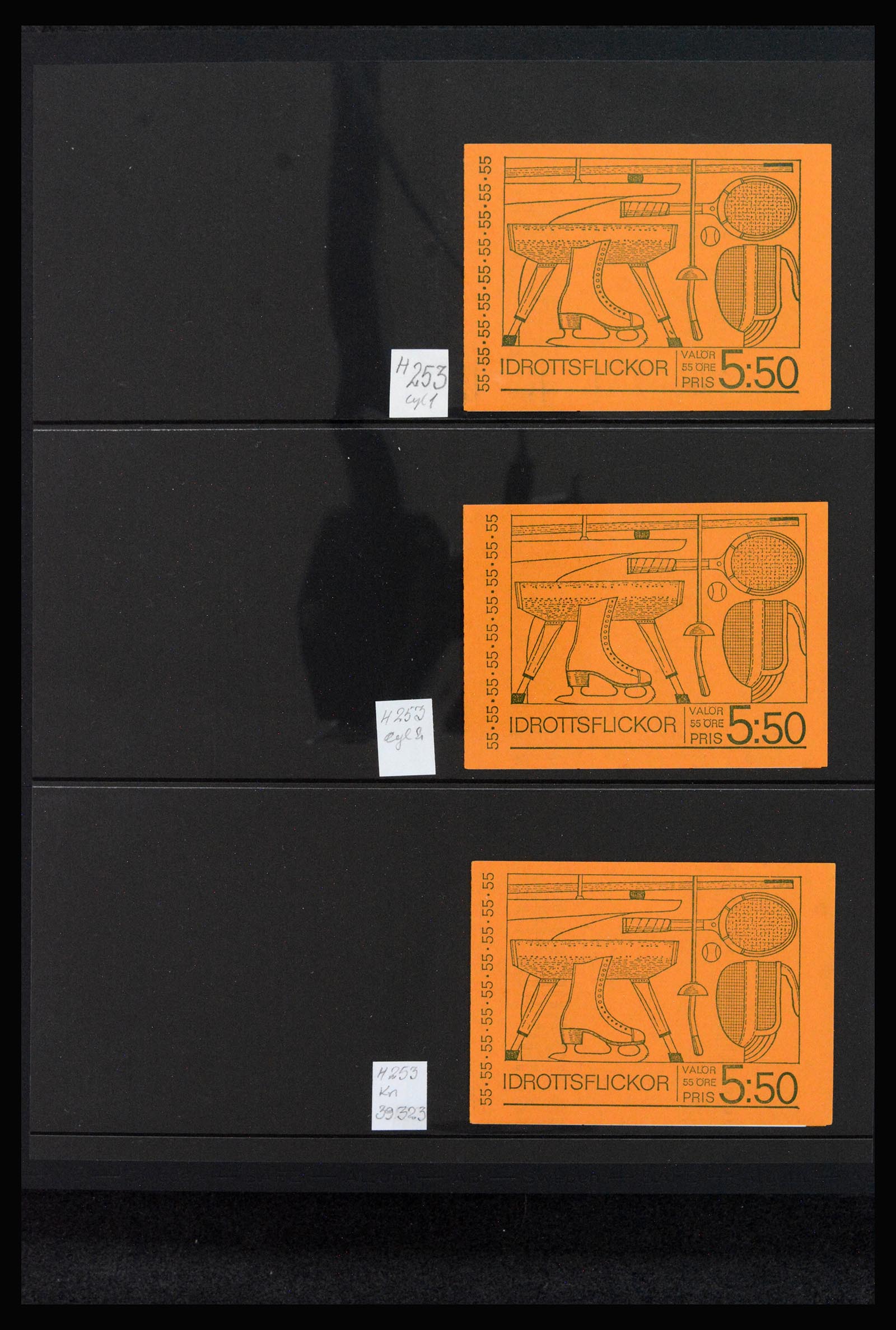 40250 0004 - Postzegelverzameling 40250 Zweden postzegelboekjes 1913(!!)-2000.