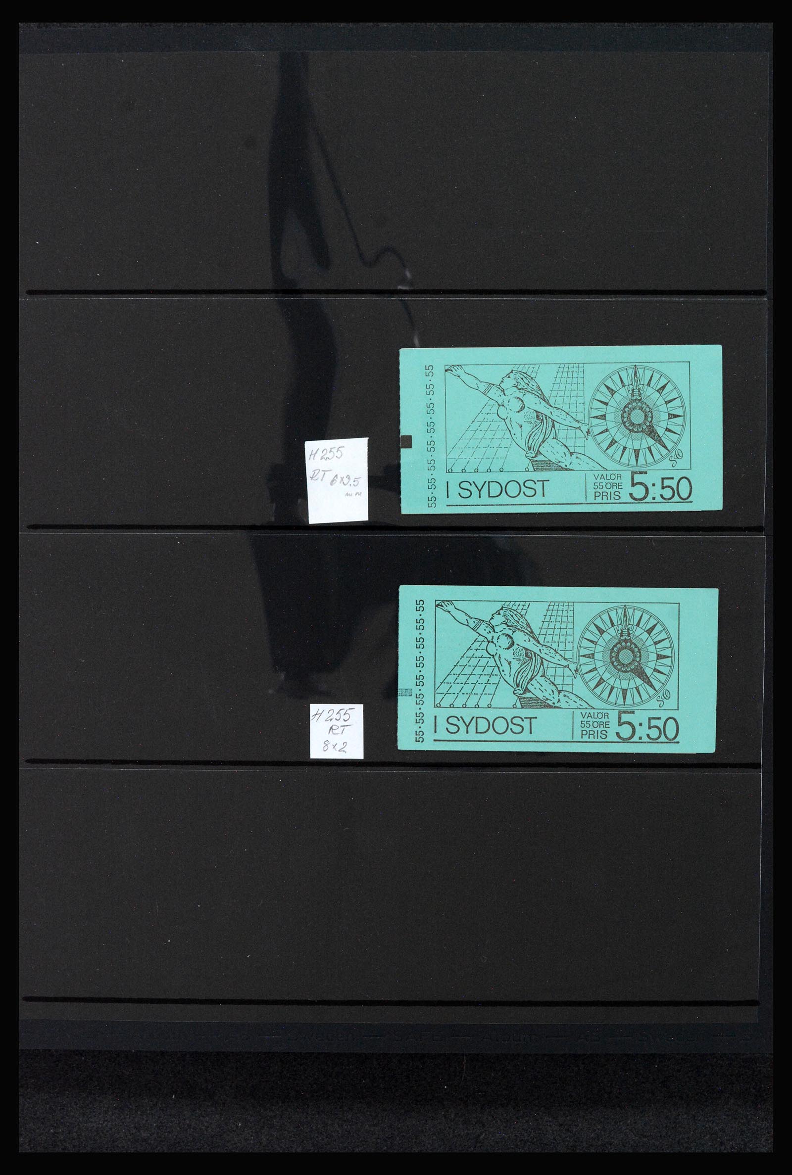 40250 0006 - Postzegelverzameling 40250 Zweden postzegelboekjes 1913(!!)-2000.