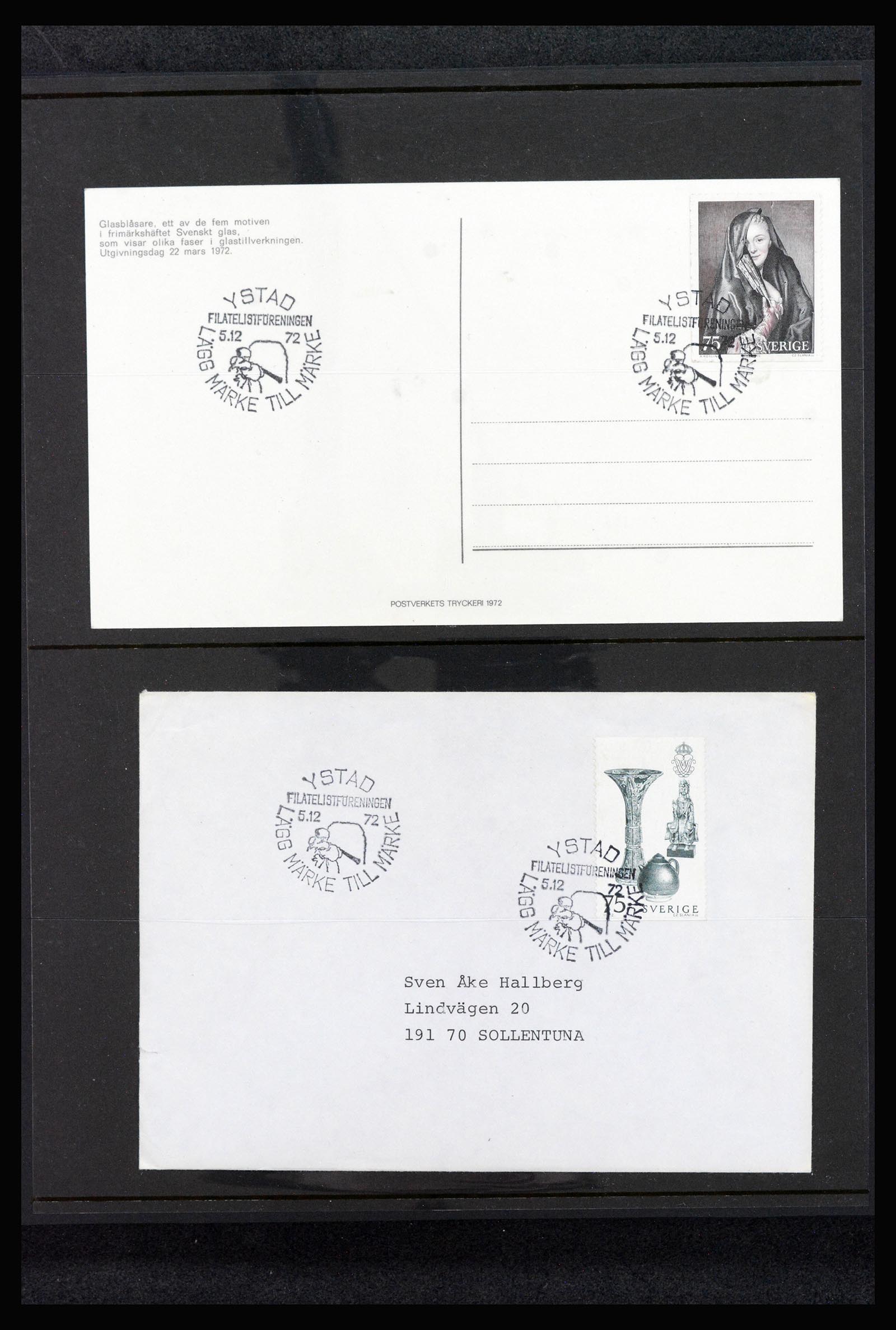 40250 0012 - Postzegelverzameling 40250 Zweden postzegelboekjes 1913(!!)-2000.