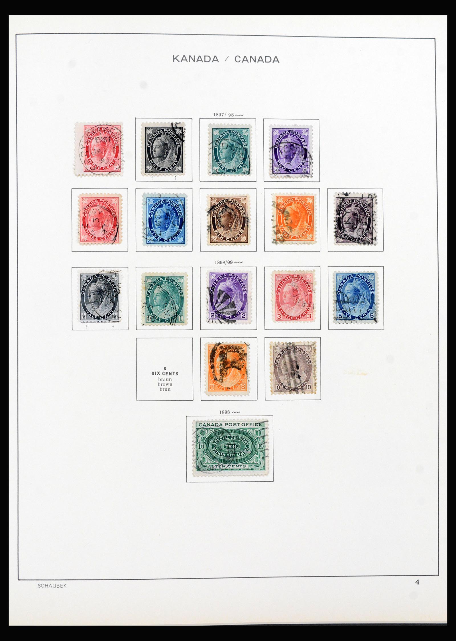 40251 0007 - Stamp collection 40251 Canada 1859-1986.