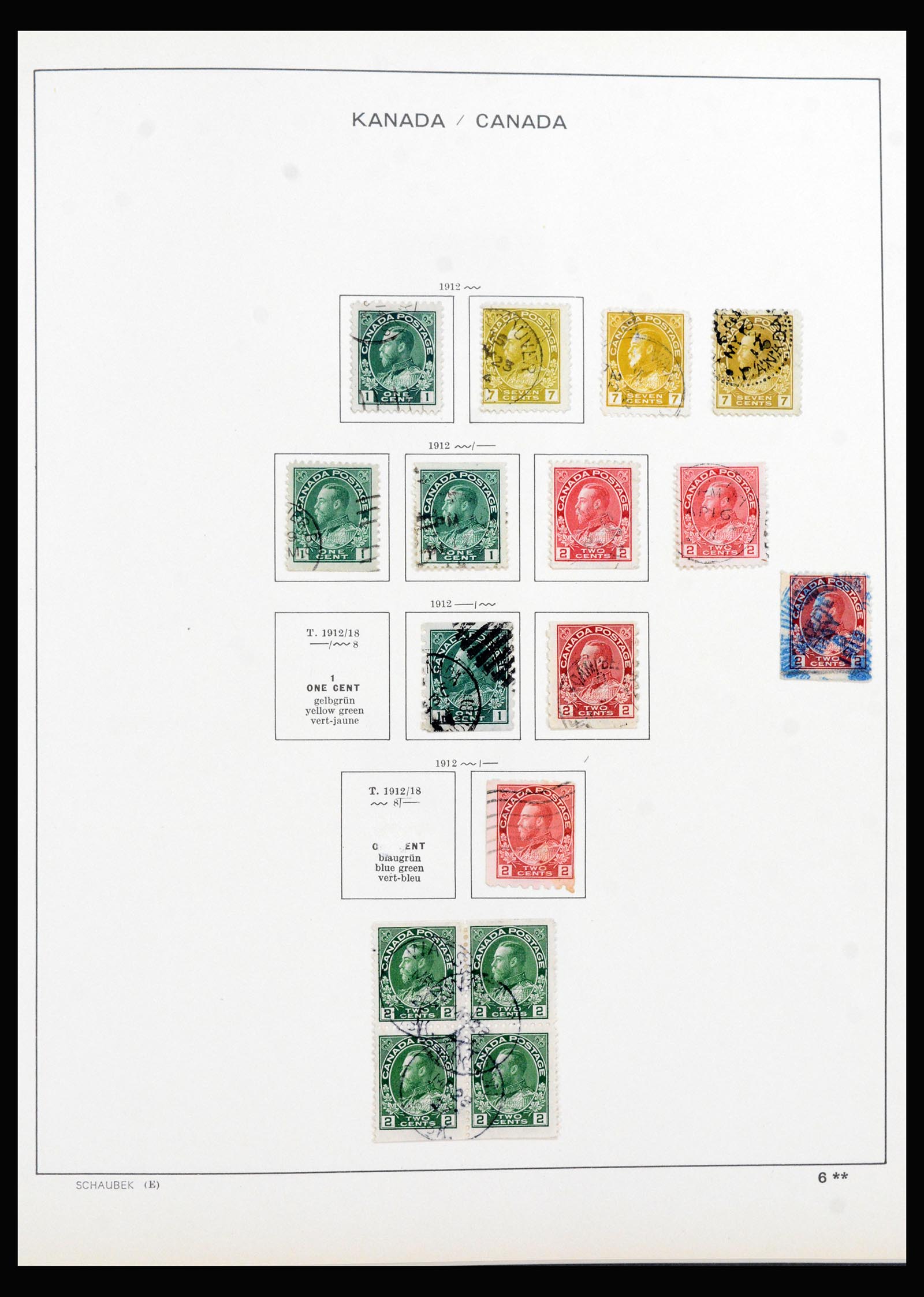 40251 0011 - Stamp collection 40251 Canada 1859-1986.