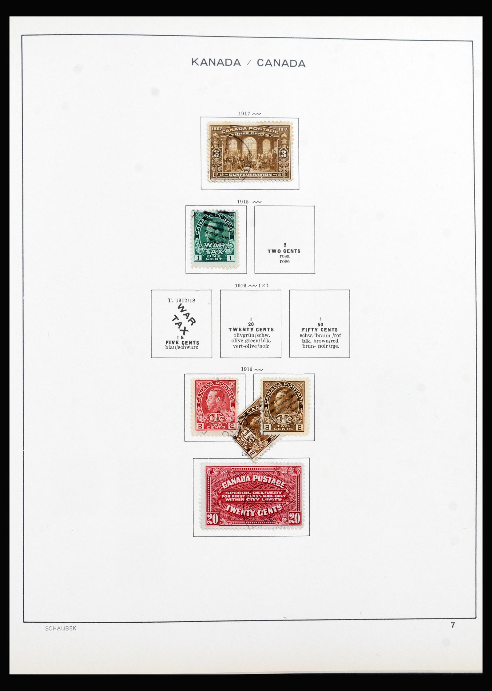 40251 0012 - Stamp collection 40251 Canada 1859-1986.