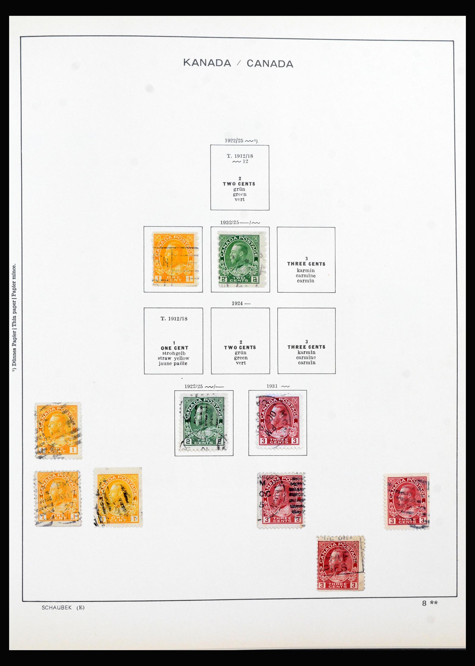 40251 0015 - Stamp collection 40251 Canada 1859-1986.