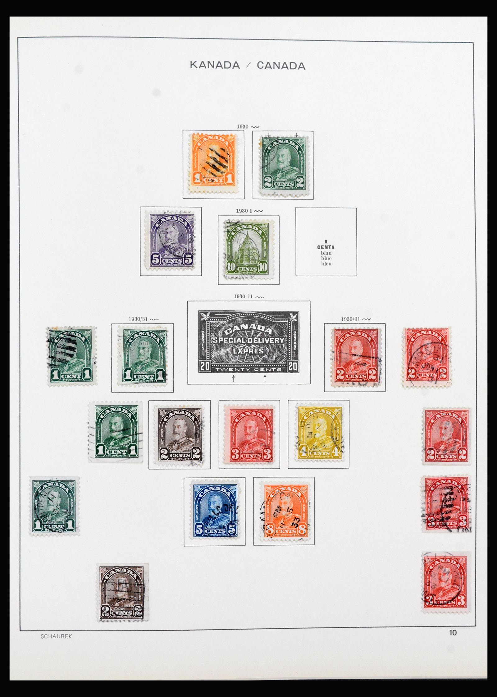 40251 0017 - Stamp collection 40251 Canada 1859-1986.