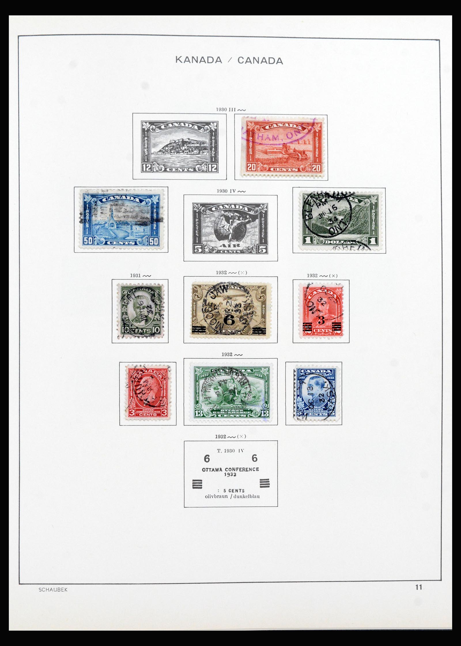 40251 0018 - Stamp collection 40251 Canada 1859-1986.