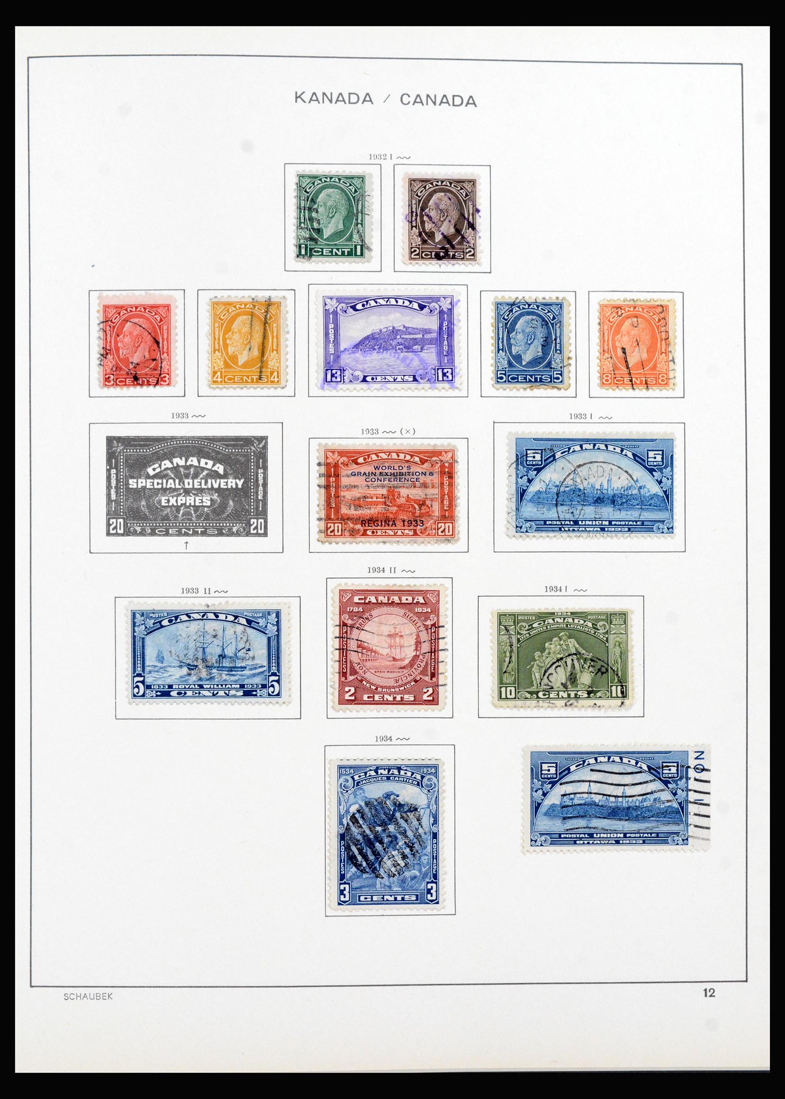40251 0019 - Stamp collection 40251 Canada 1859-1986.