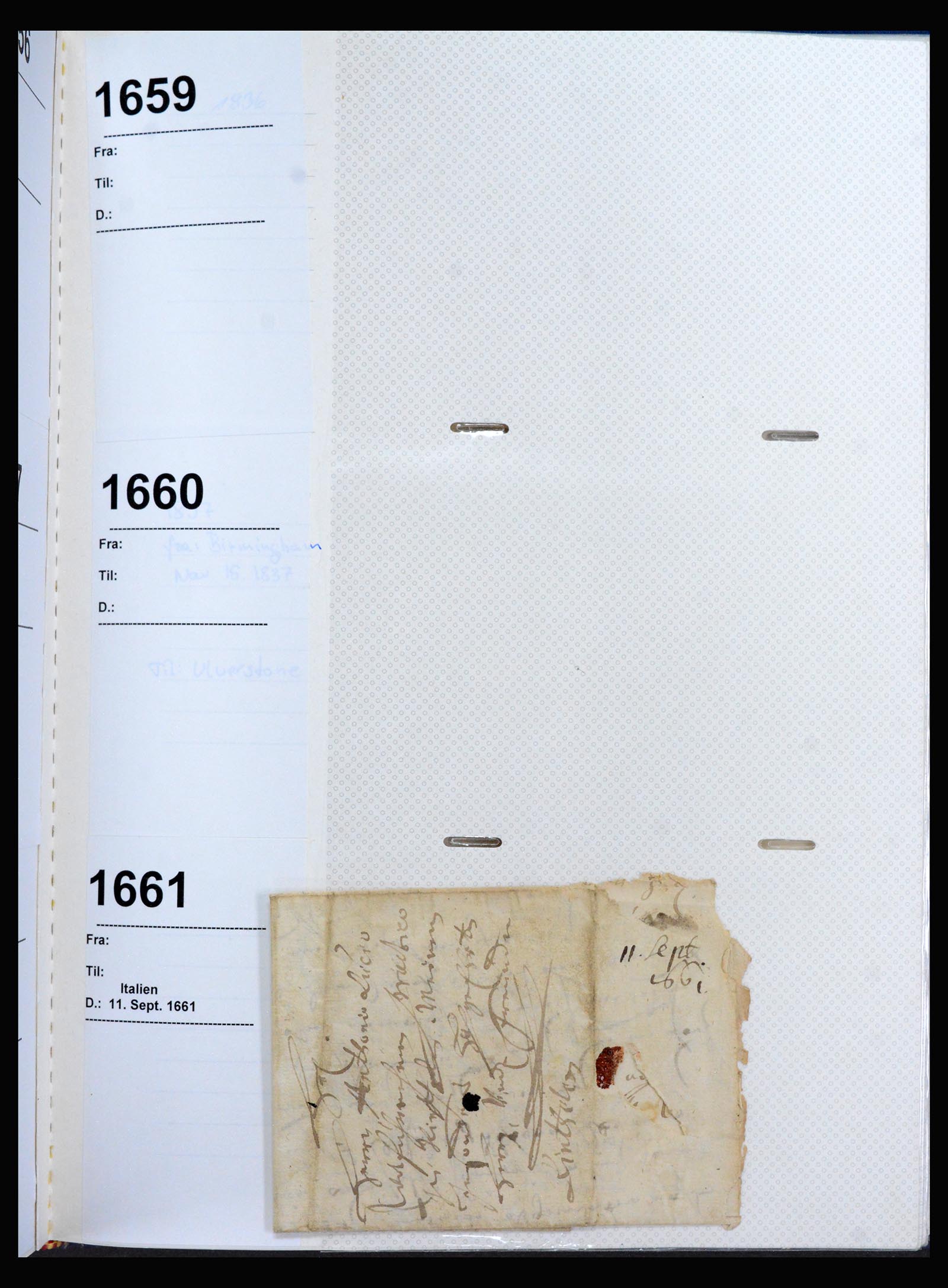 40263 0010 - Postzegel verzameling 40263 Wereld brieven 1468 (!!)-1983.