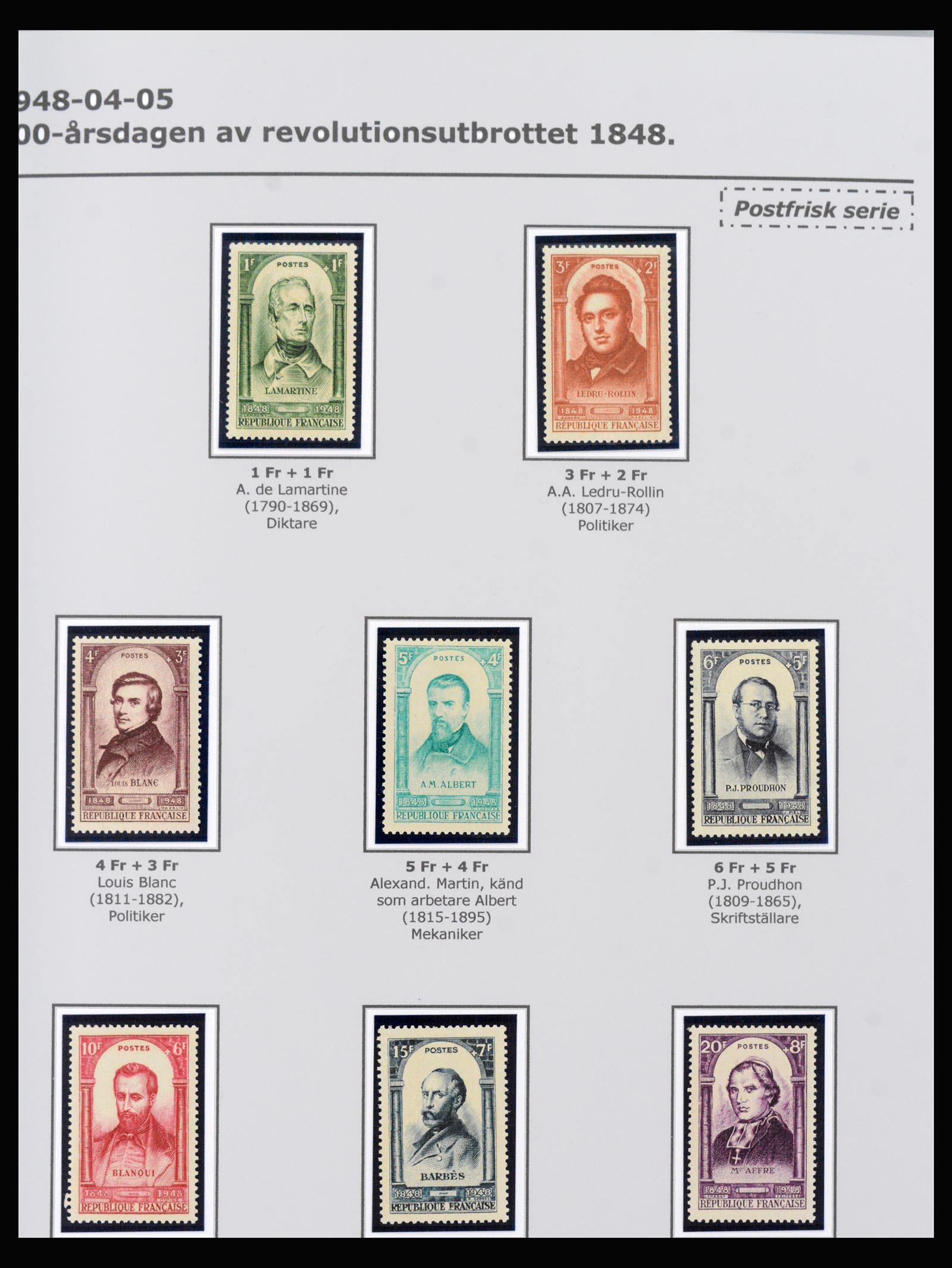 40264 0017 - Stamp collection 40264 France red cross 1914-1999.