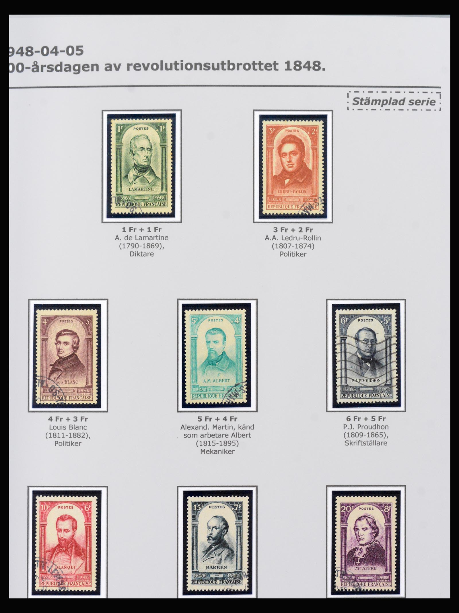40264 0018 - Stamp collection 40264 France red cross 1914-1999.