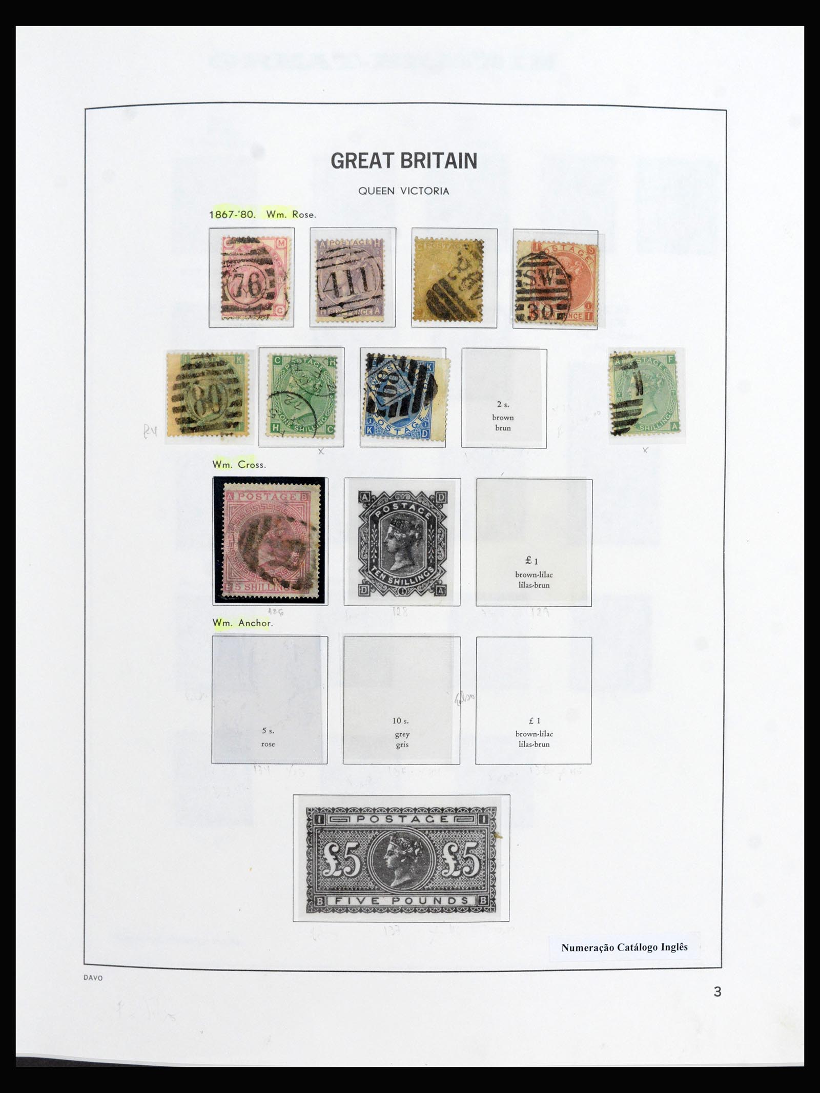 40270 0010 - Postzegel verzameling 40270 Engeland 1840-1970.