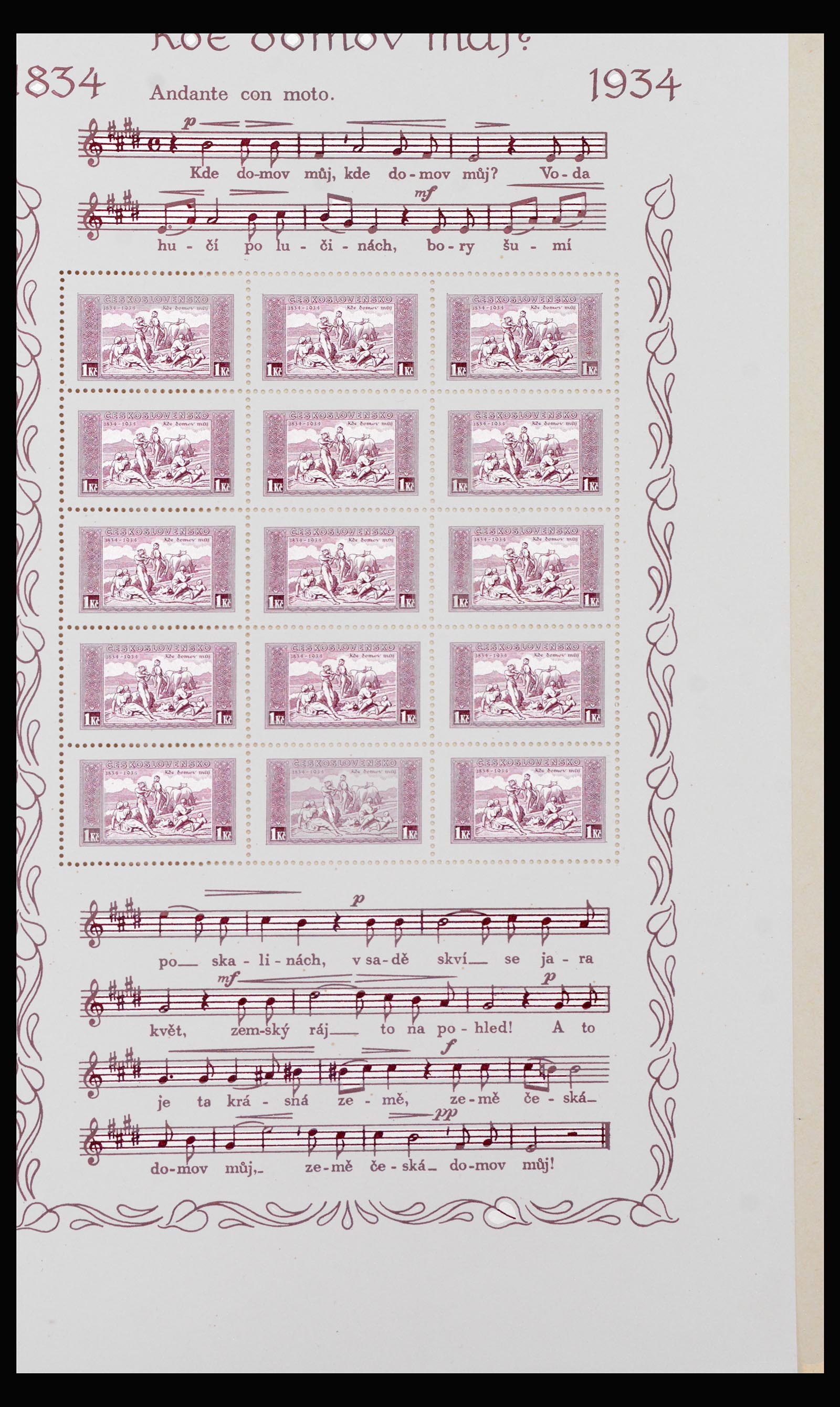 40280 0003 - Stamp collection 40280 Czechoslovakia 1919-1968.