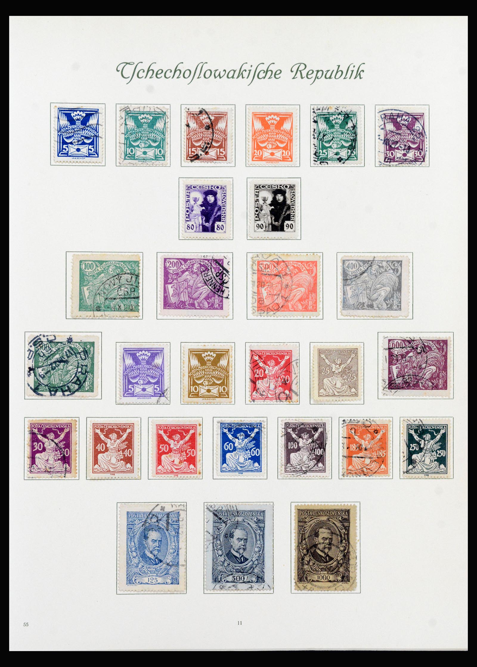 40280 0014 - Stamp collection 40280 Czechoslovakia 1919-1968.