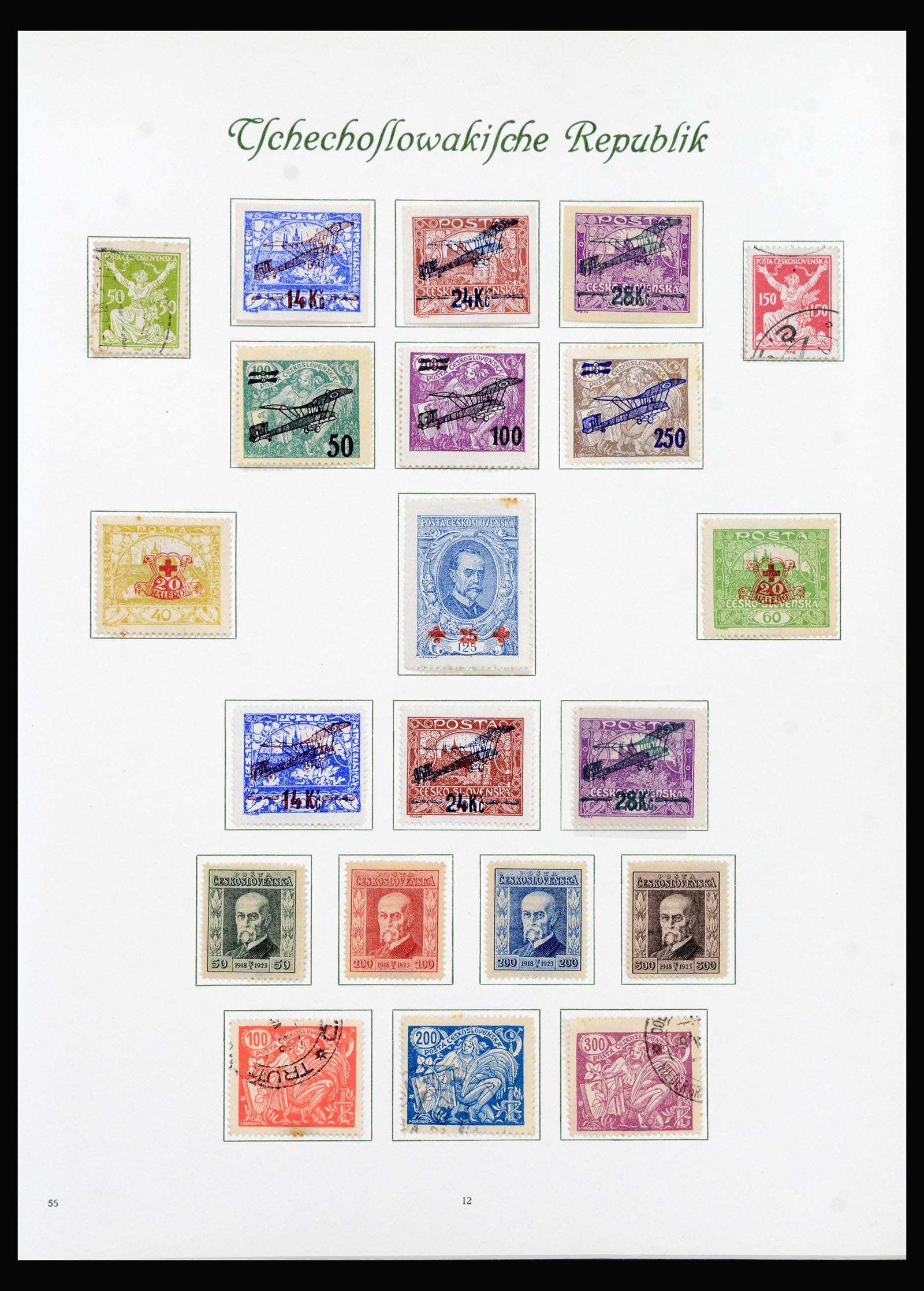 40280 0015 - Stamp collection 40280 Czechoslovakia 1919-1968.