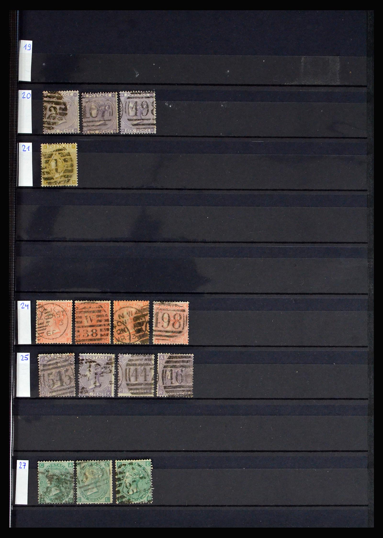 40283 0003 - Stamp collection 40283 Great Britain 1840-1980.