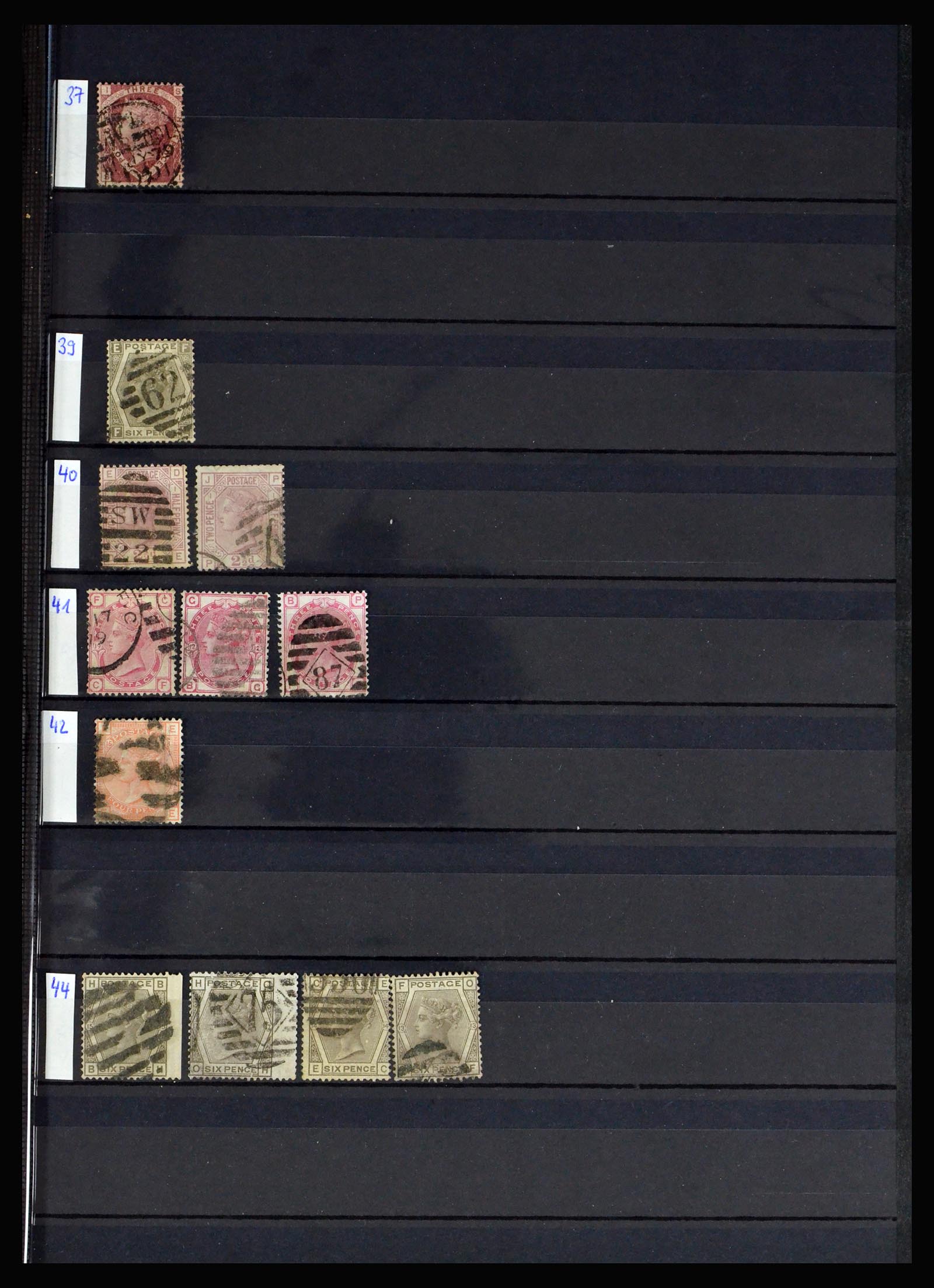 40283 0005 - Stamp collection 40283 Great Britain 1840-1980.