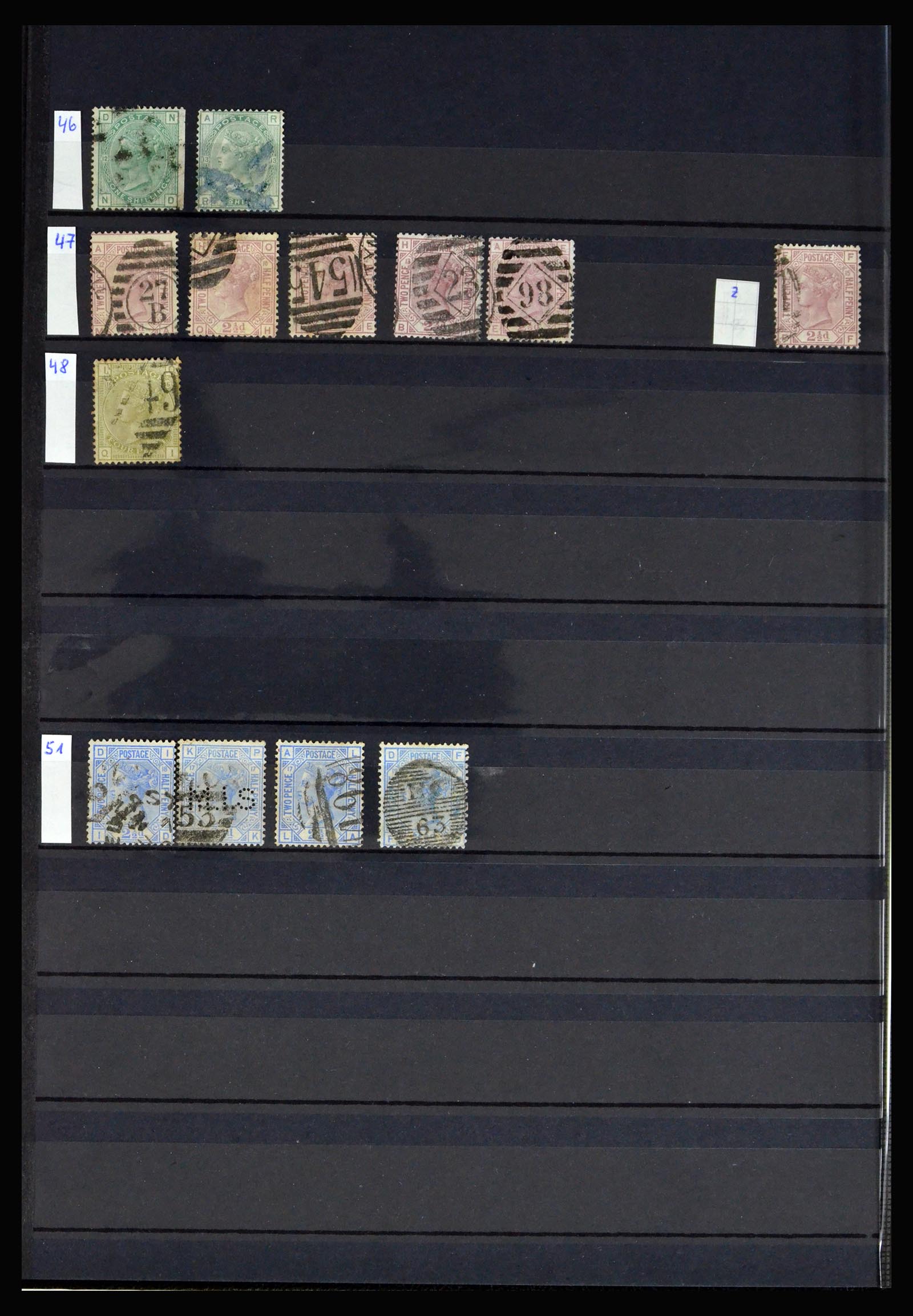 40283 0006 - Stamp collection 40283 Great Britain 1840-1980.