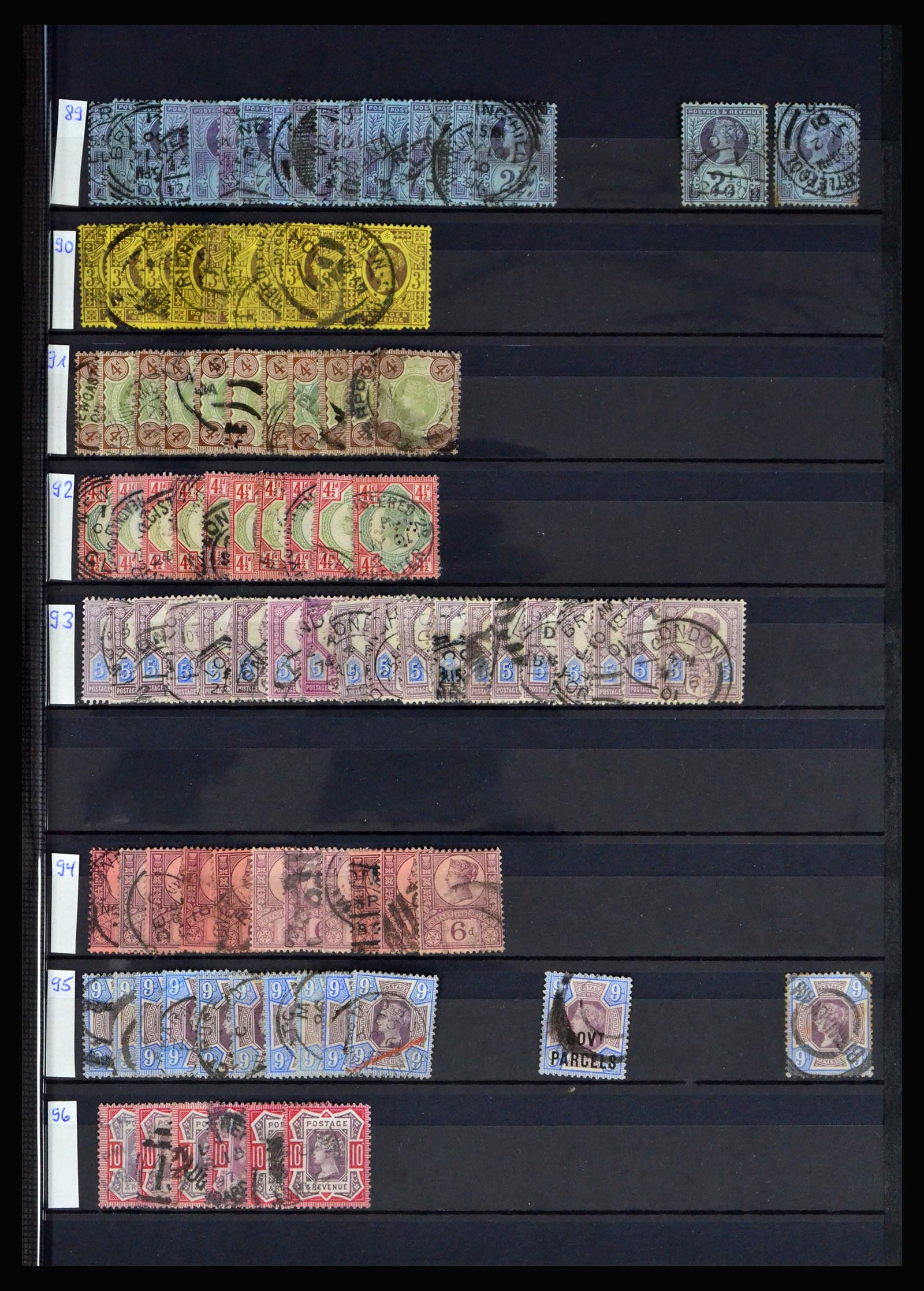 40283 0011 - Stamp collection 40283 Great Britain 1840-1980.