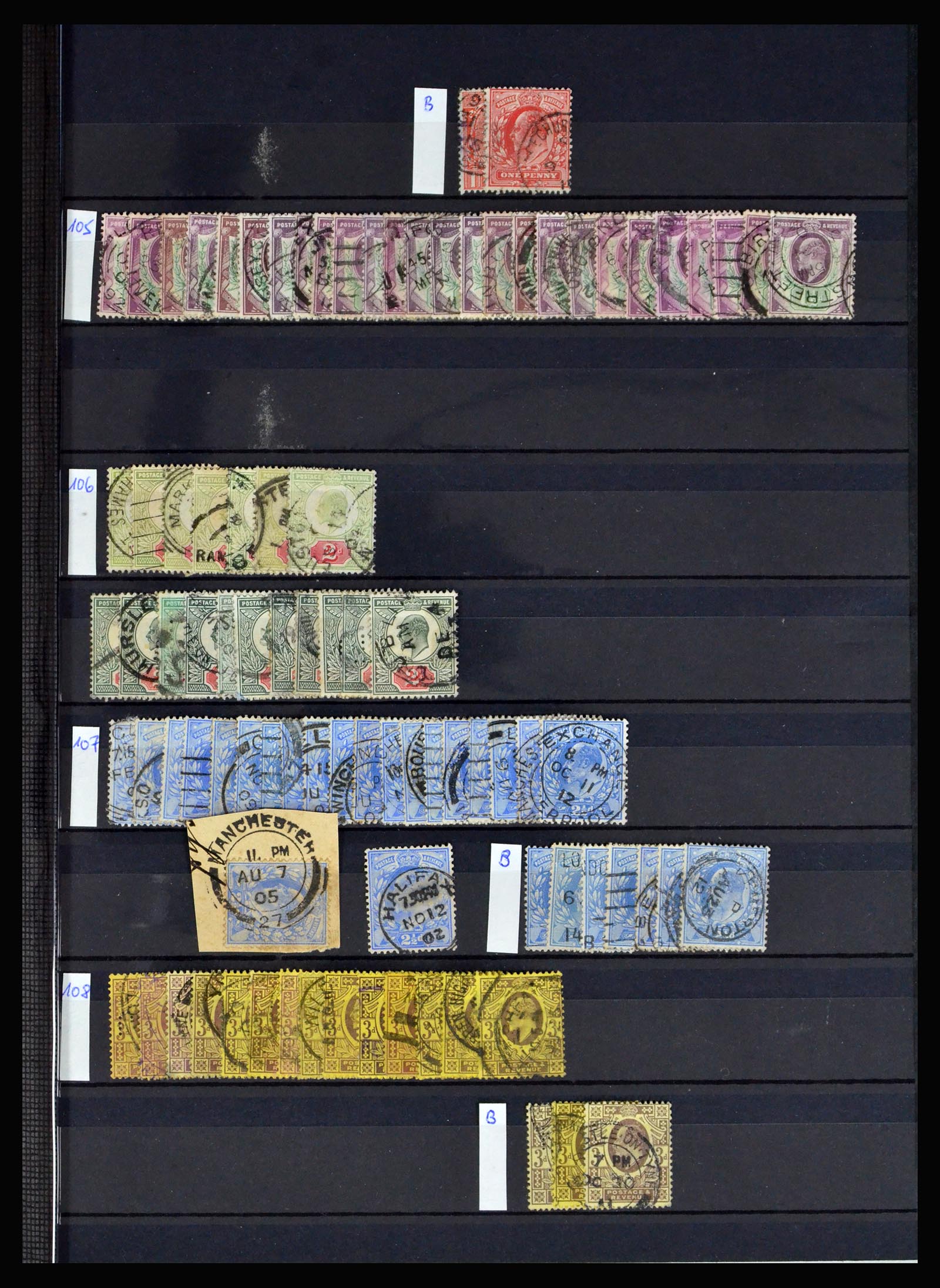 40283 0013 - Stamp collection 40283 Great Britain 1840-1980.