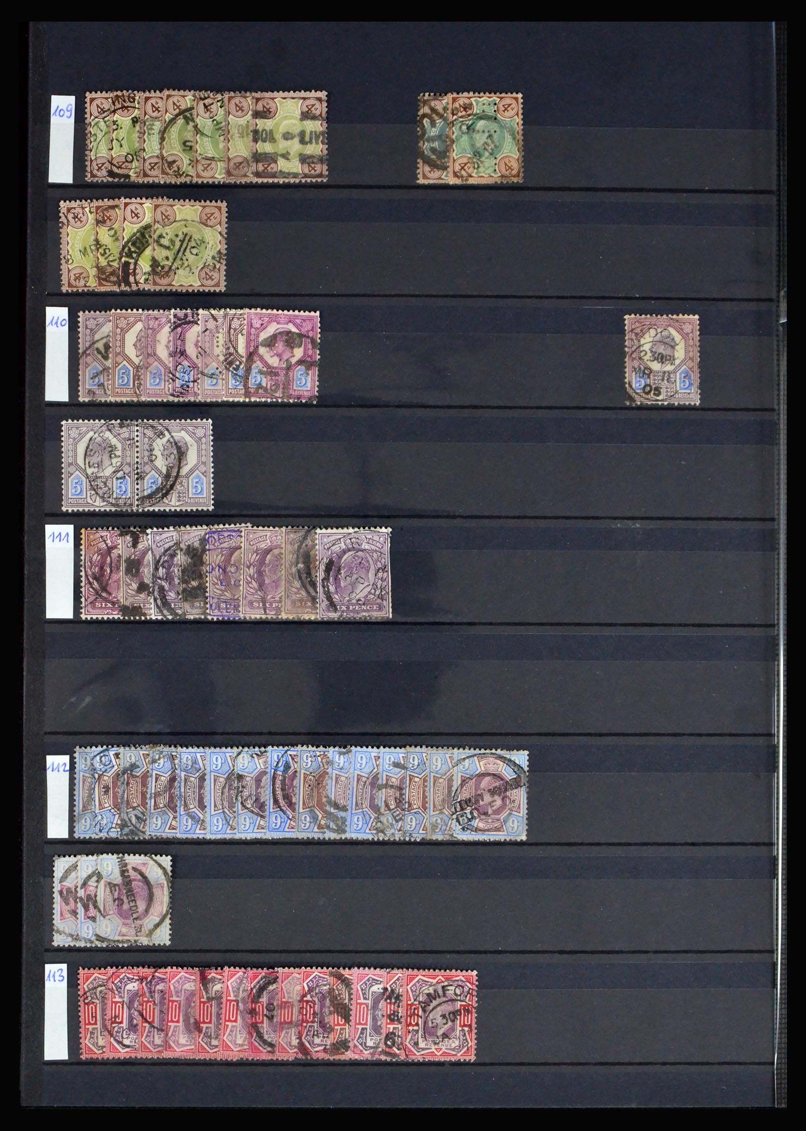 40283 0014 - Stamp collection 40283 Great Britain 1840-1980.