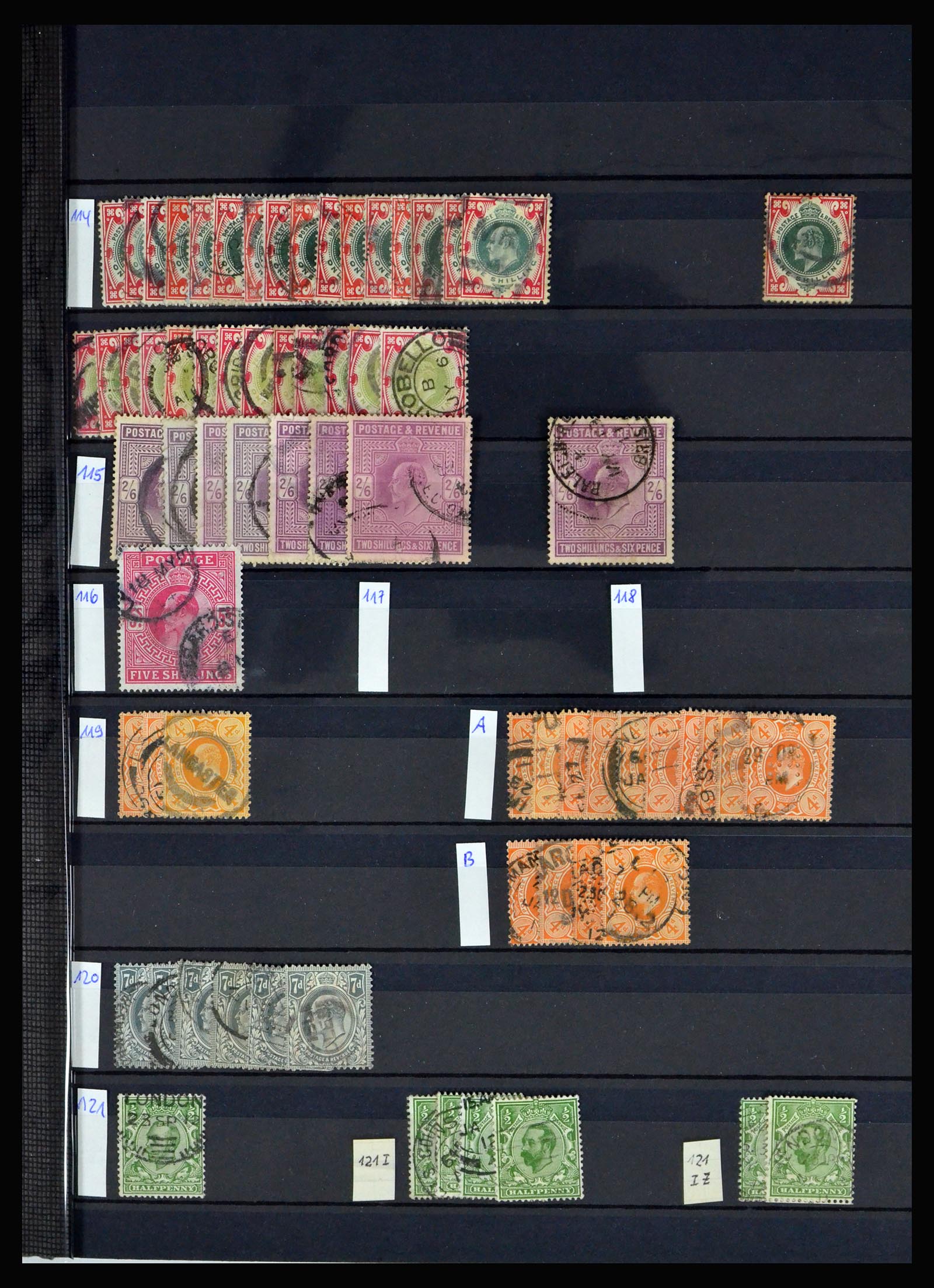 40283 0015 - Stamp collection 40283 Great Britain 1840-1980.