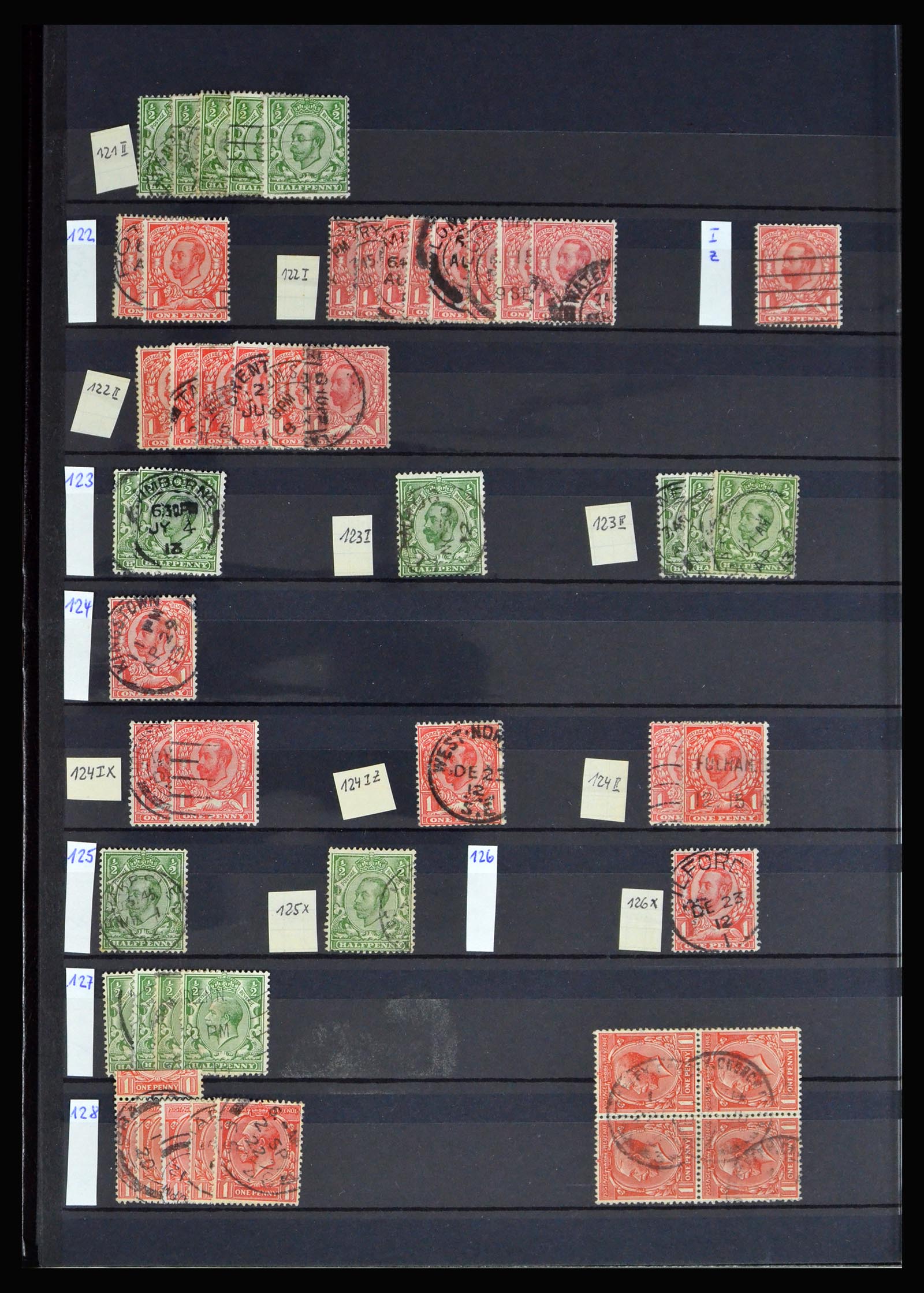 40283 0016 - Stamp collection 40283 Great Britain 1840-1980.