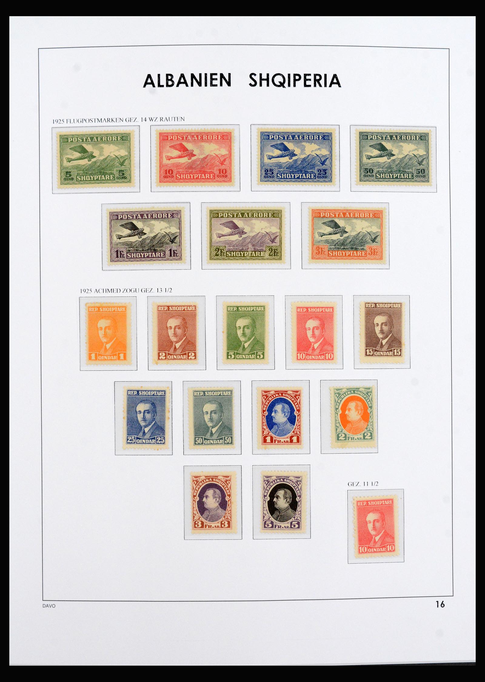 40285 0016 - Postzegel verzameling 40285 Albanië 1913-1997.