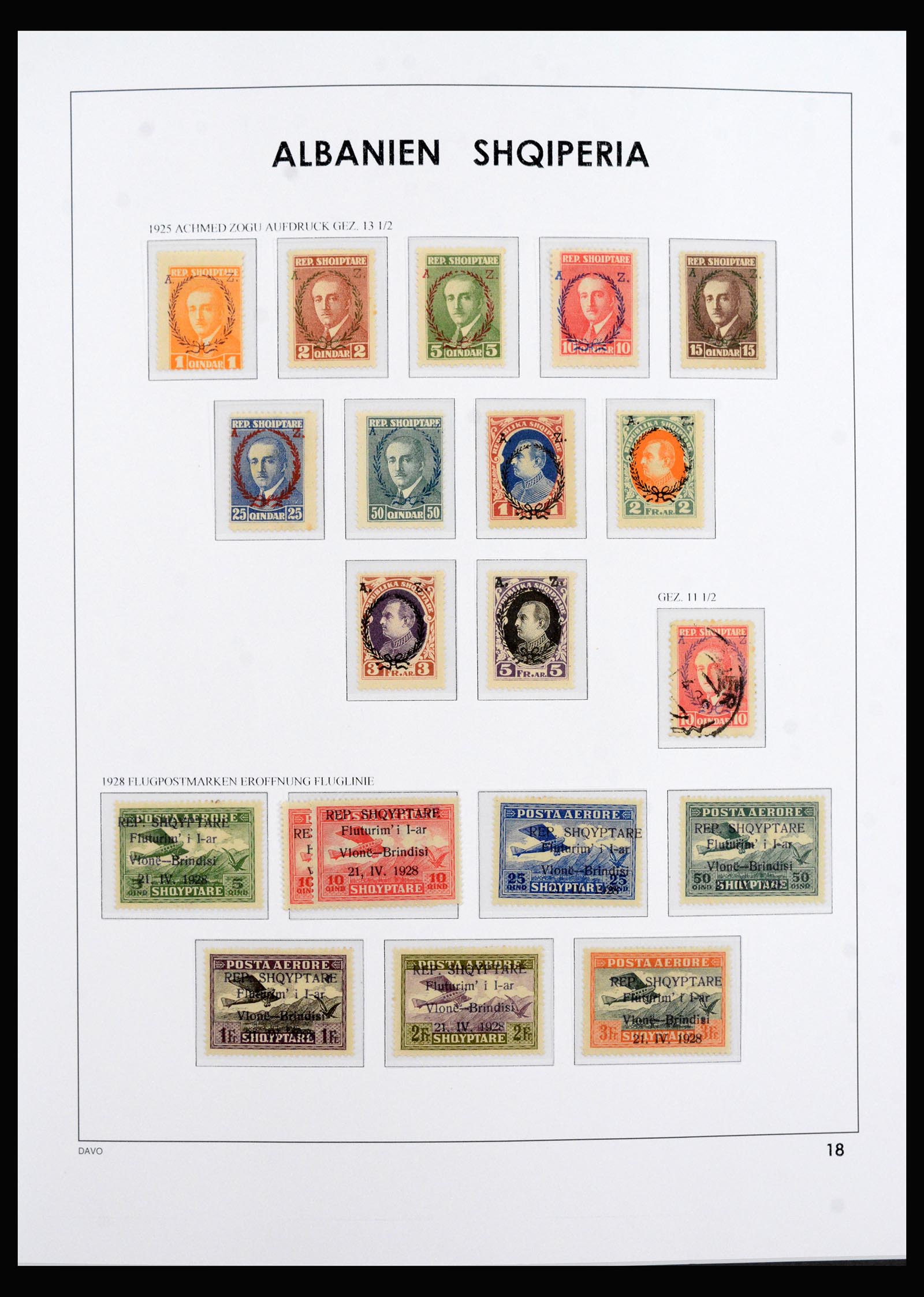 40285 0018 - Postzegel verzameling 40285 Albanië 1913-1997.