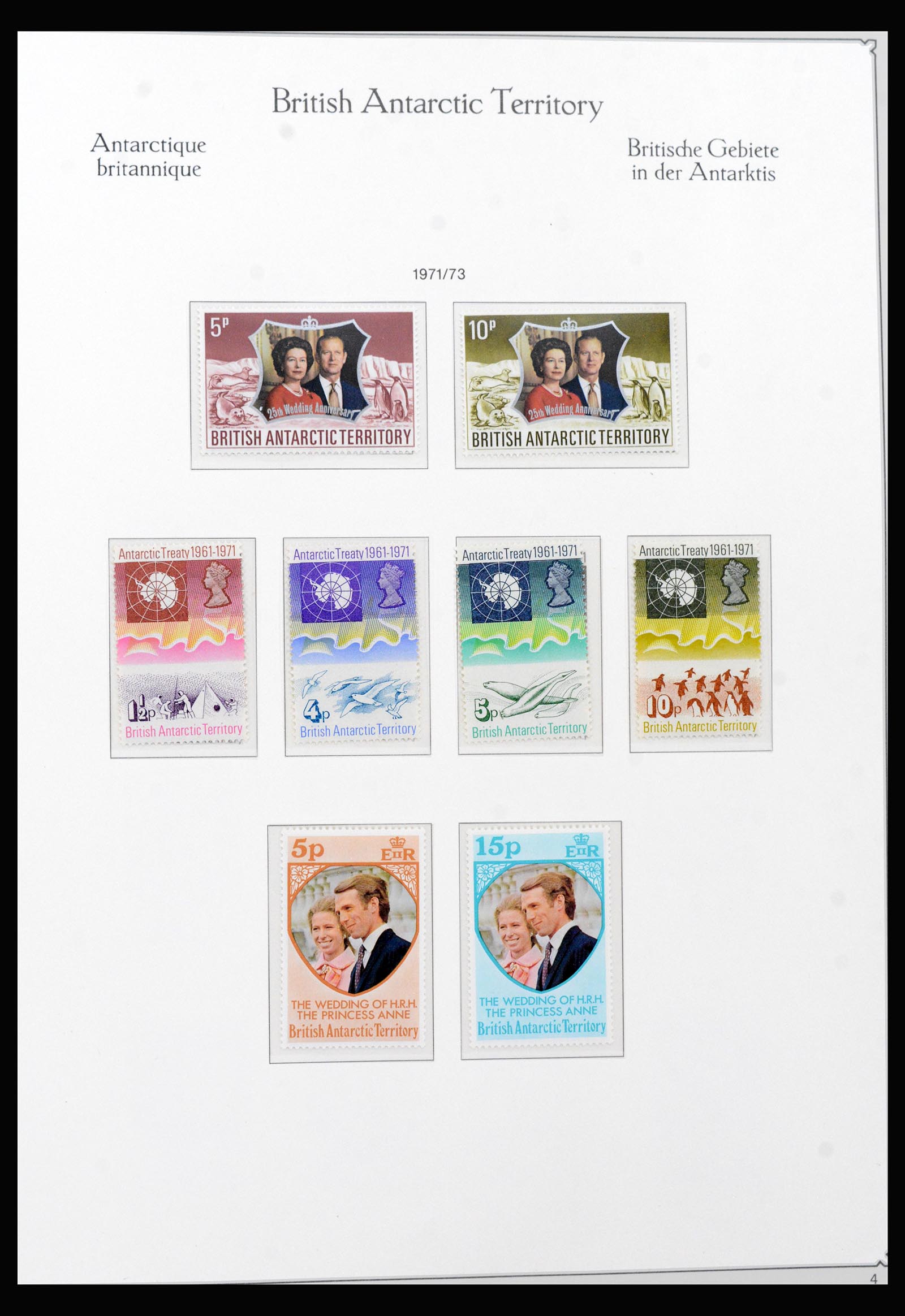 40296 0003 - Postzegel verzameling 40296 Falkland Eilanden 1953-1980.