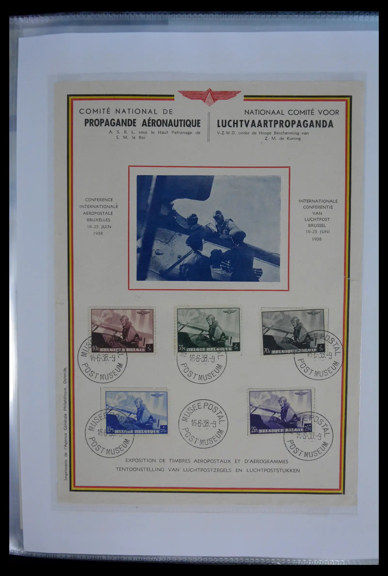 40302 0022 - Stamp collection 40302 Belgium covers/fdc's 1832-2008.