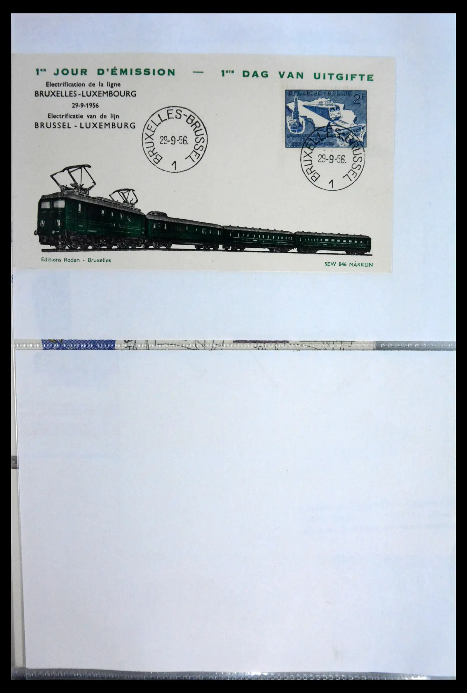 40302 0060 - Stamp collection 40302 Belgium covers/fdc's 1832-2008.