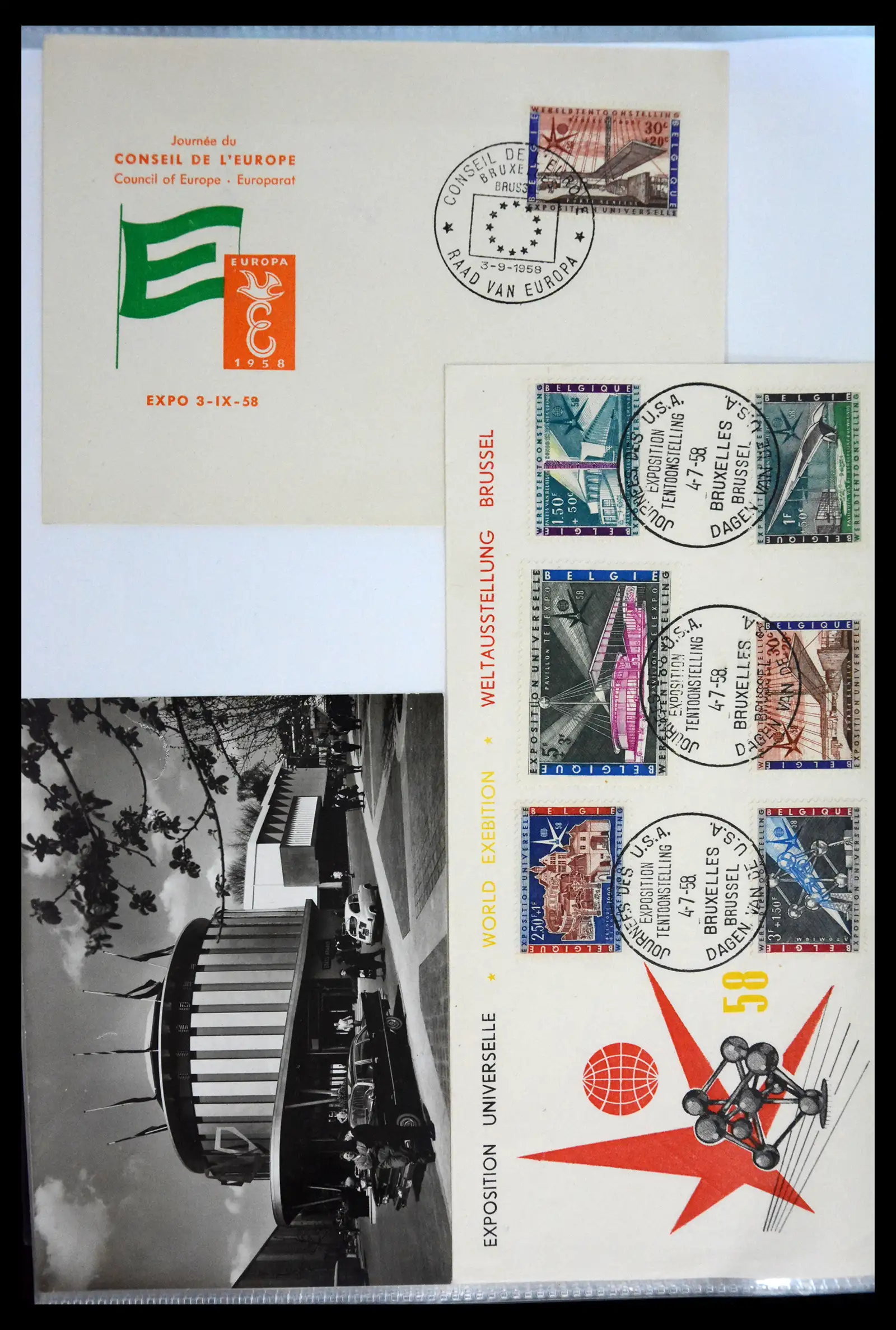 40302 0086 - Stamp collection 40302 Belgium covers/fdc's 1832-2008.