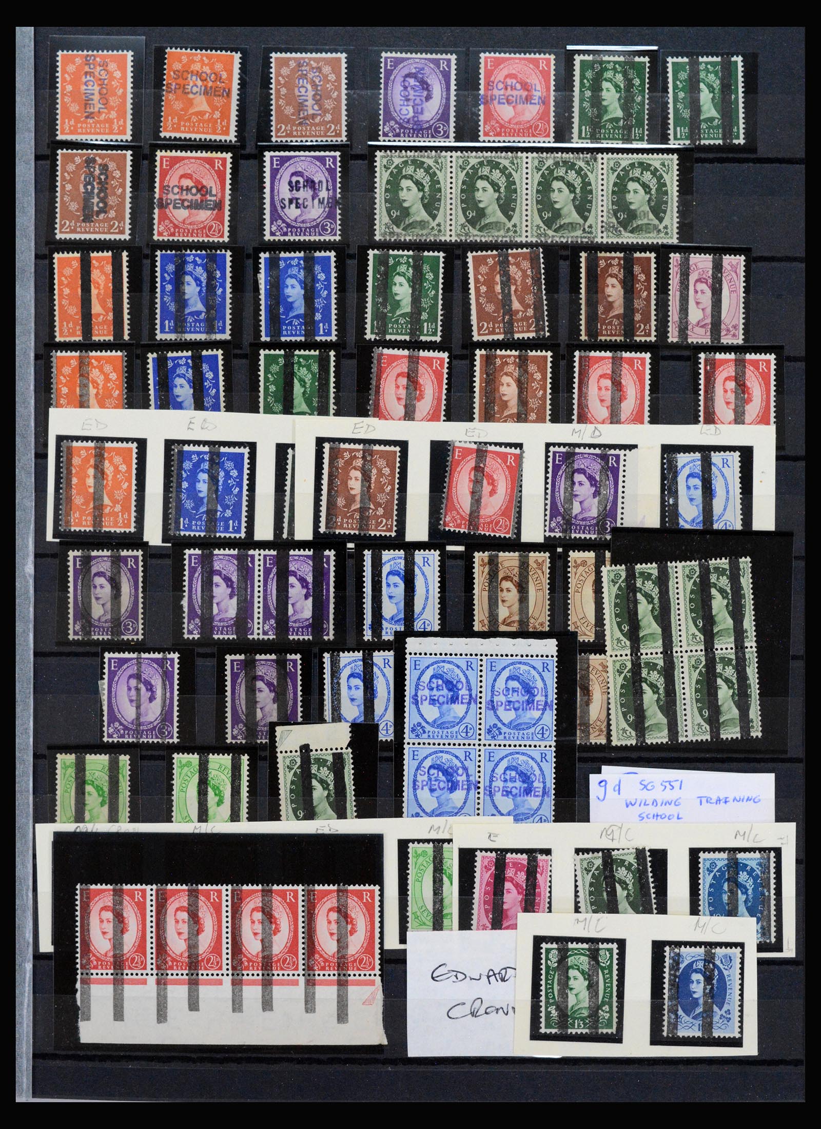 40303 0002 - Postzegel verzameling 40303 Engeland gespecialiseerd 1950-2020.