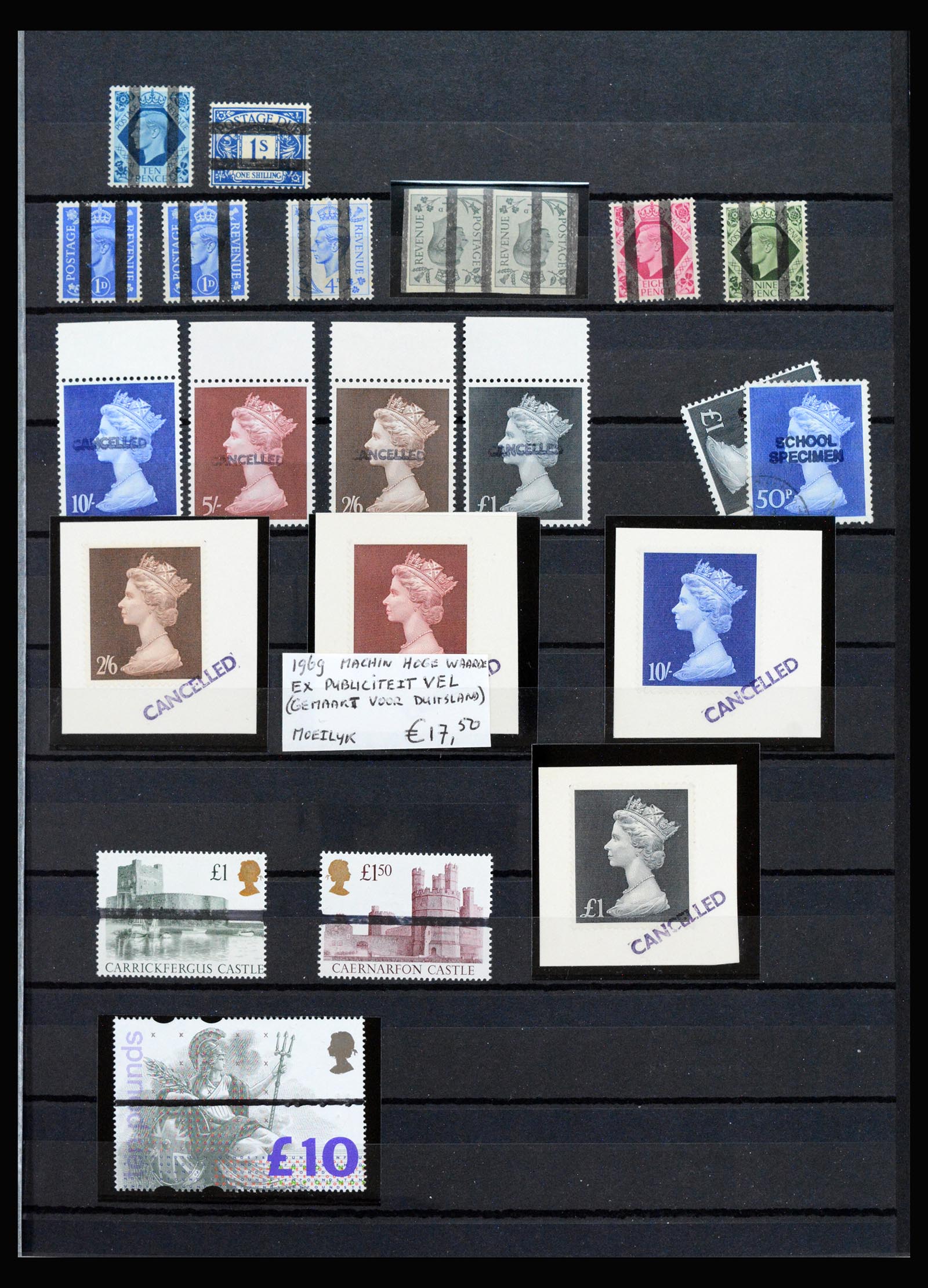 40303 0006 - Postzegel verzameling 40303 Engeland gespecialiseerd 1950-2020.
