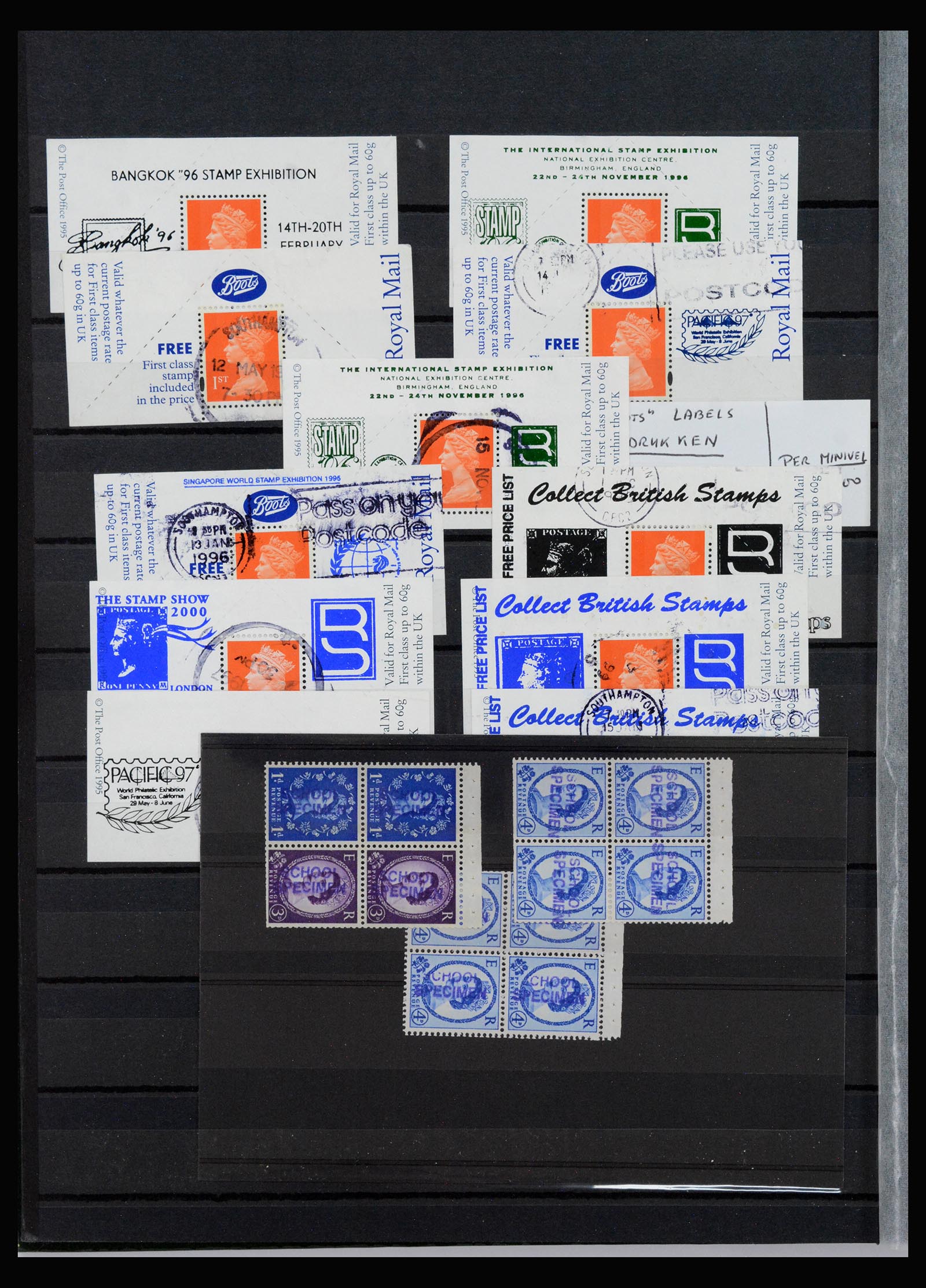 40303 0011 - Postzegel verzameling 40303 Engeland gespecialiseerd 1950-2020.