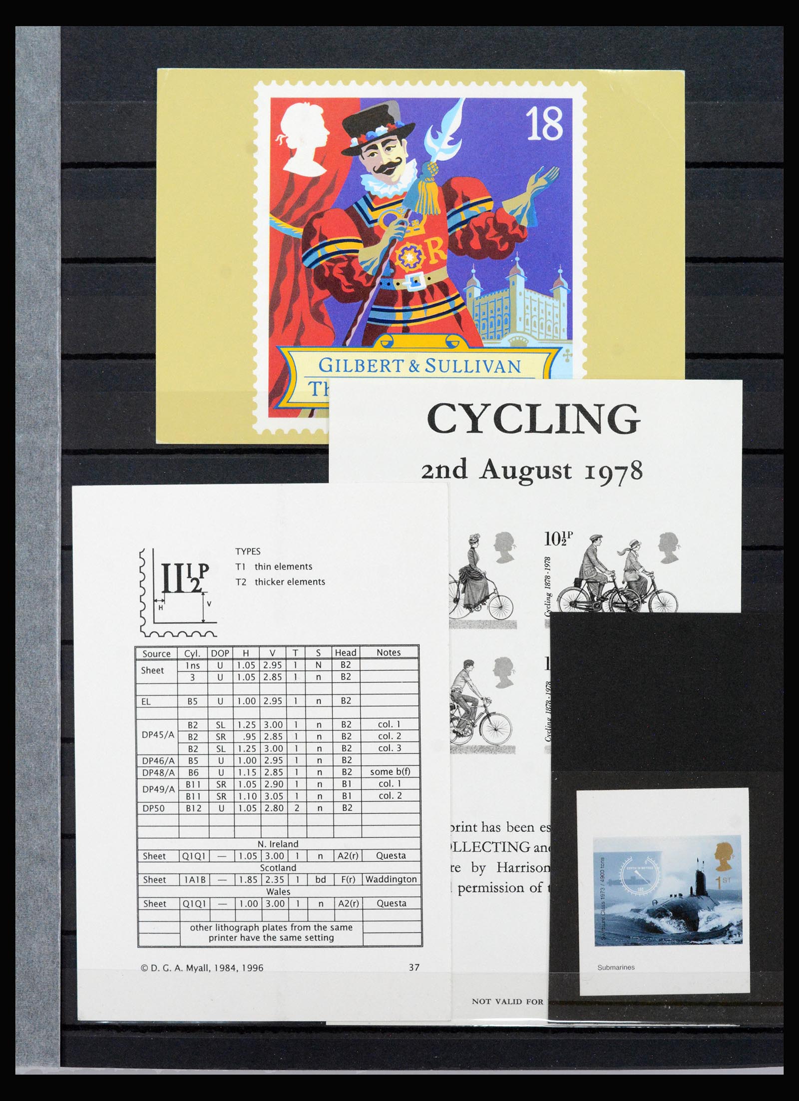 40303 0012 - Postzegel verzameling 40303 Engeland gespecialiseerd 1950-2020.