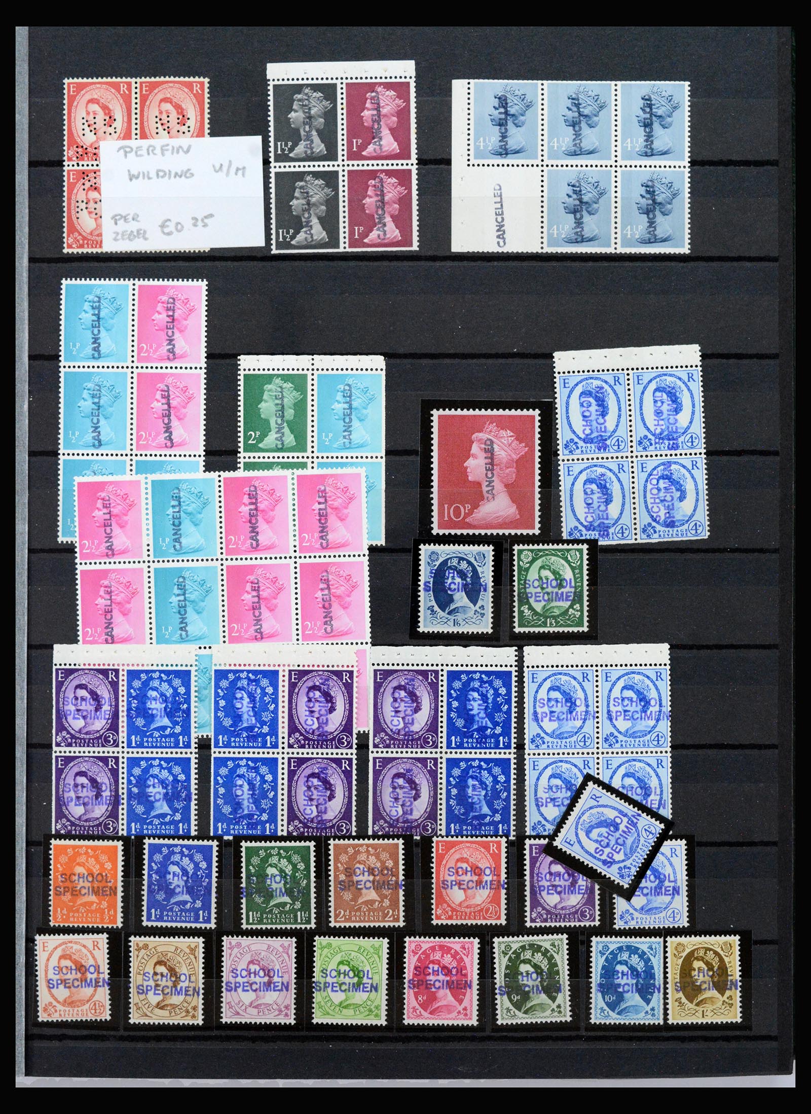 40303 0014 - Postzegel verzameling 40303 Engeland gespecialiseerd 1950-2020.