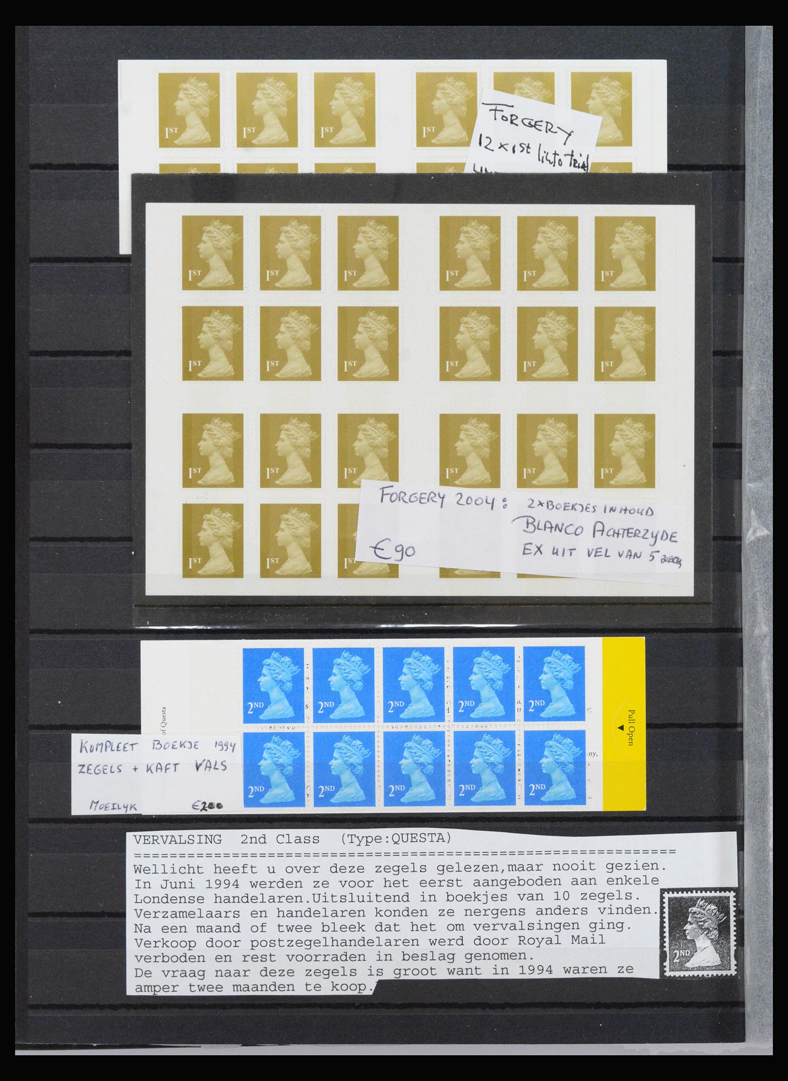 40303 0019 - Postzegel verzameling 40303 Engeland gespecialiseerd 1950-2020.
