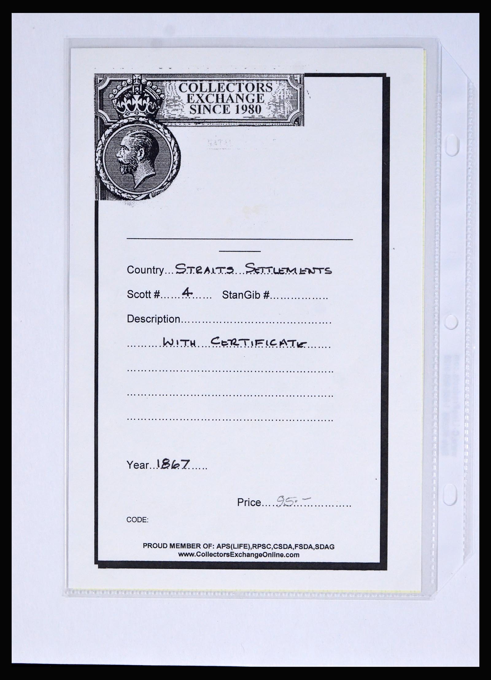 40310 0002 - Stamp collection 40310 Malaysia 1867-1948.