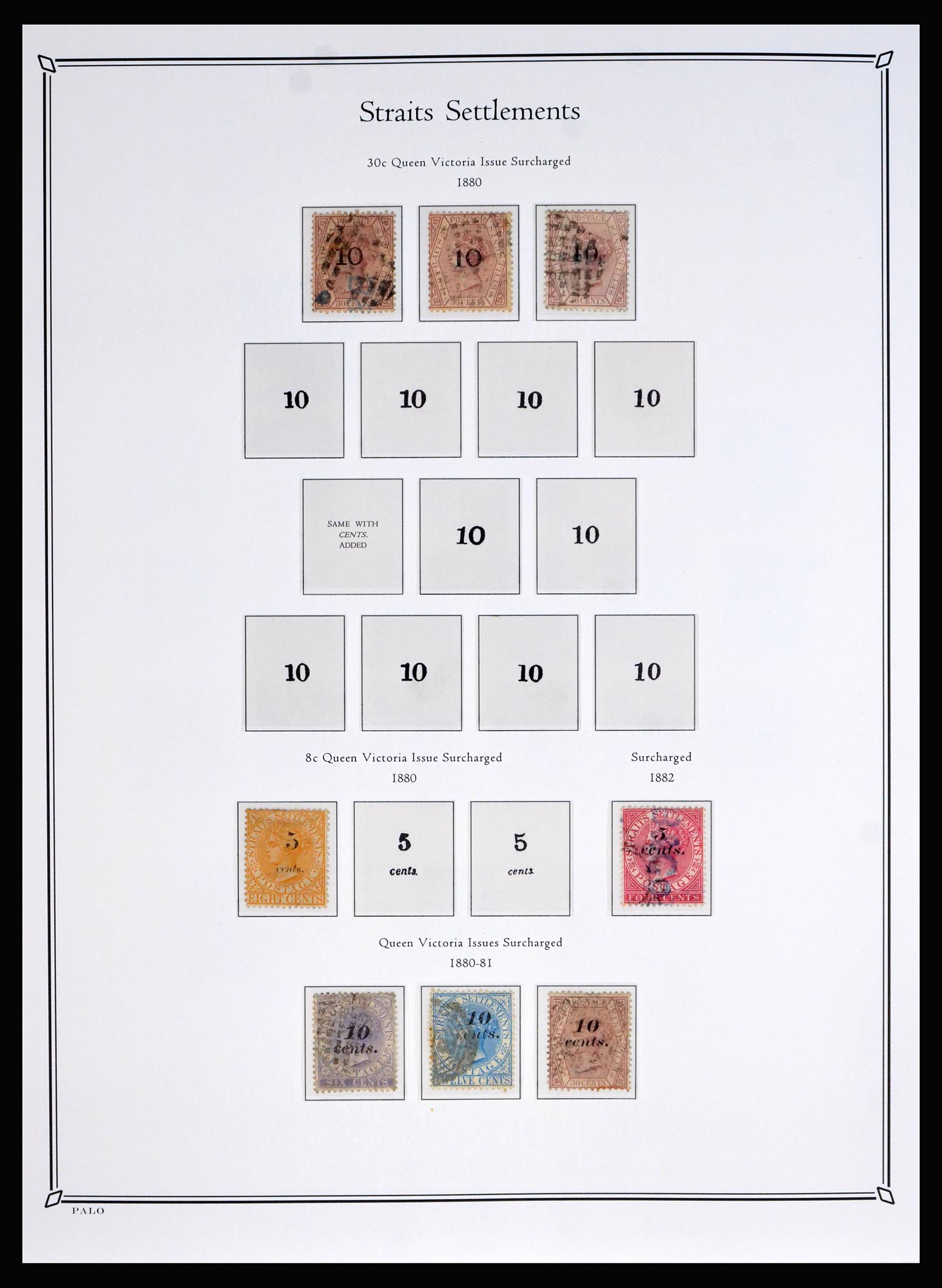 40310 0004 - Stamp collection 40310 Malaysia 1867-1948.