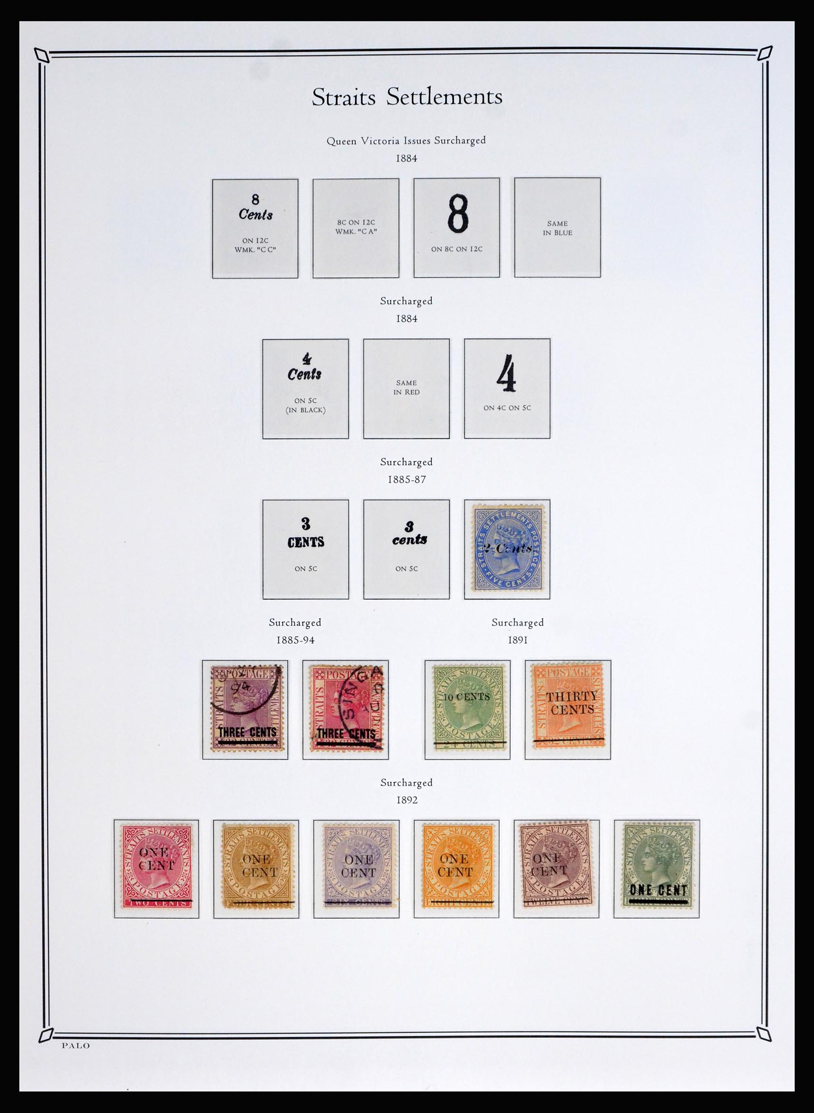 40310 0006 - Stamp collection 40310 Malaysia 1867-1948.