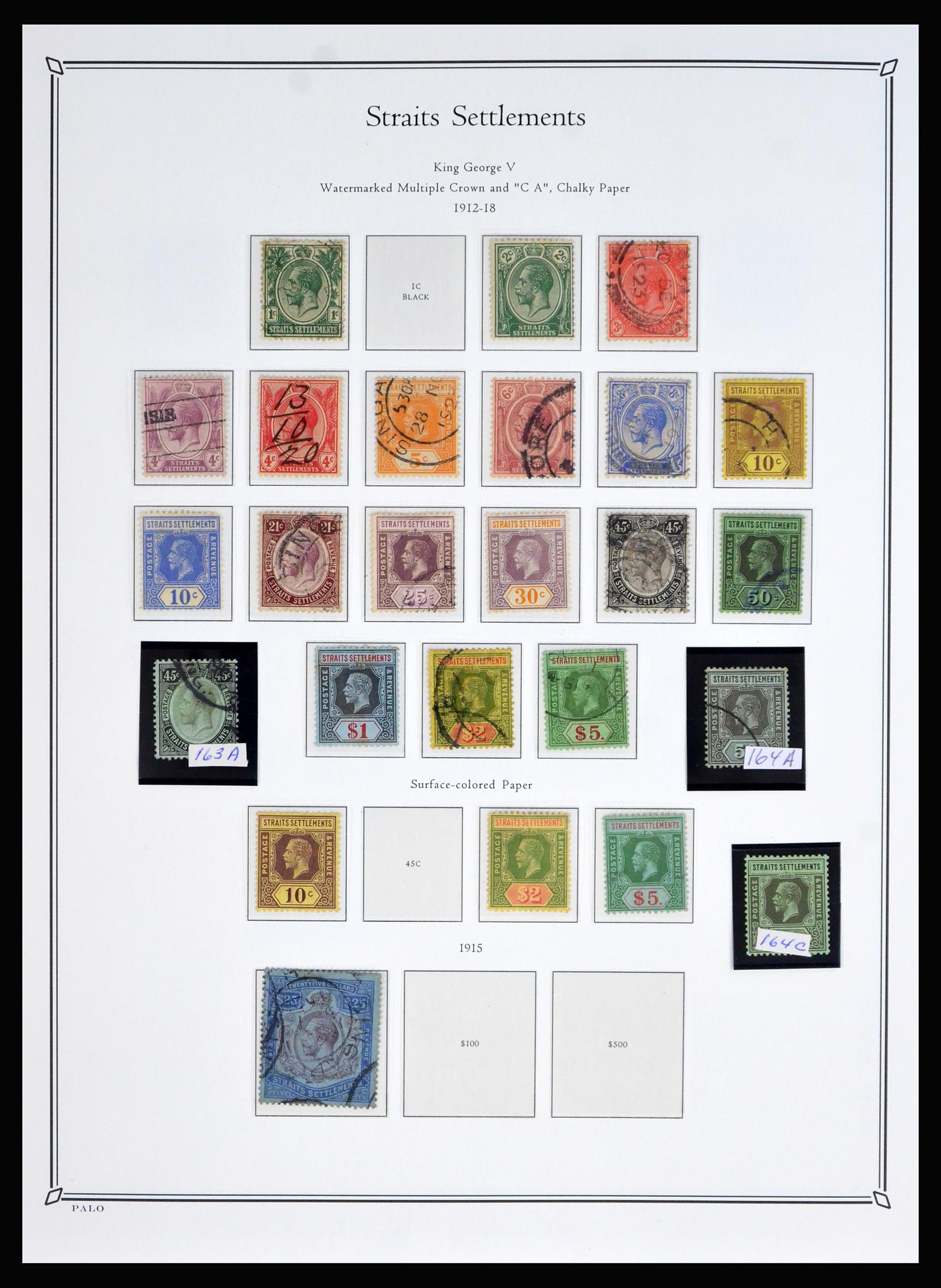 40310 0011 - Stamp collection 40310 Malaysia 1867-1948.