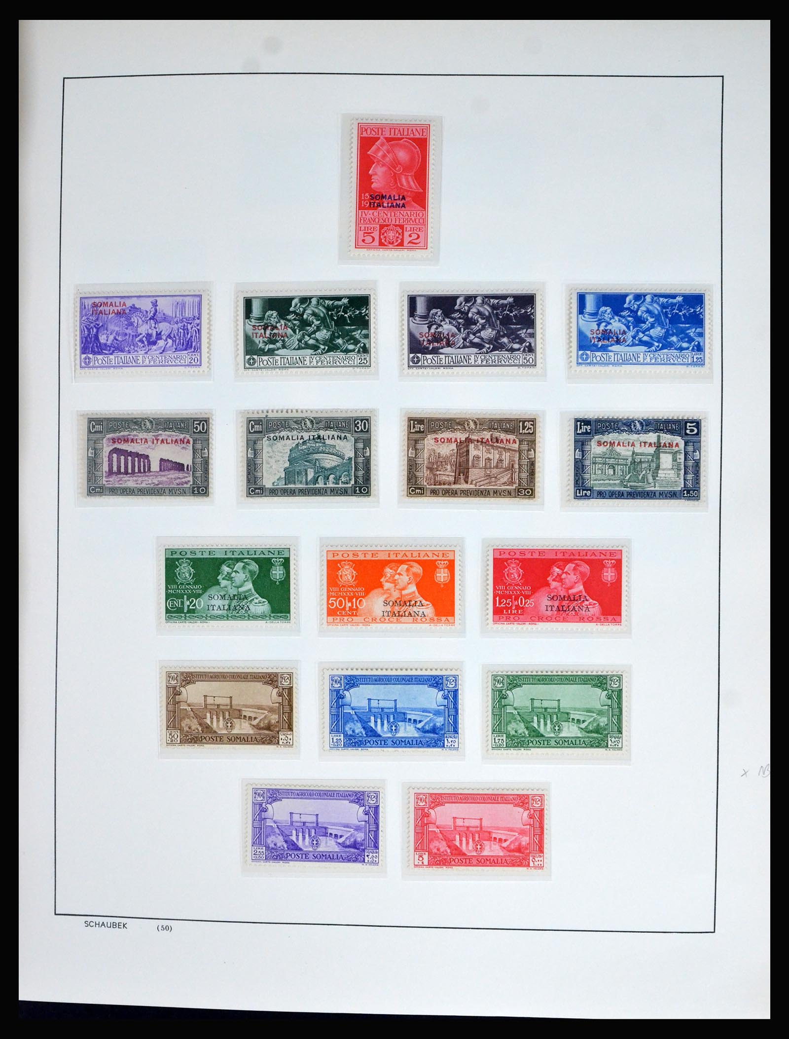 40320 0007 - Postzegel verzameling 40320 Italiaans Somalië 1903-1999.